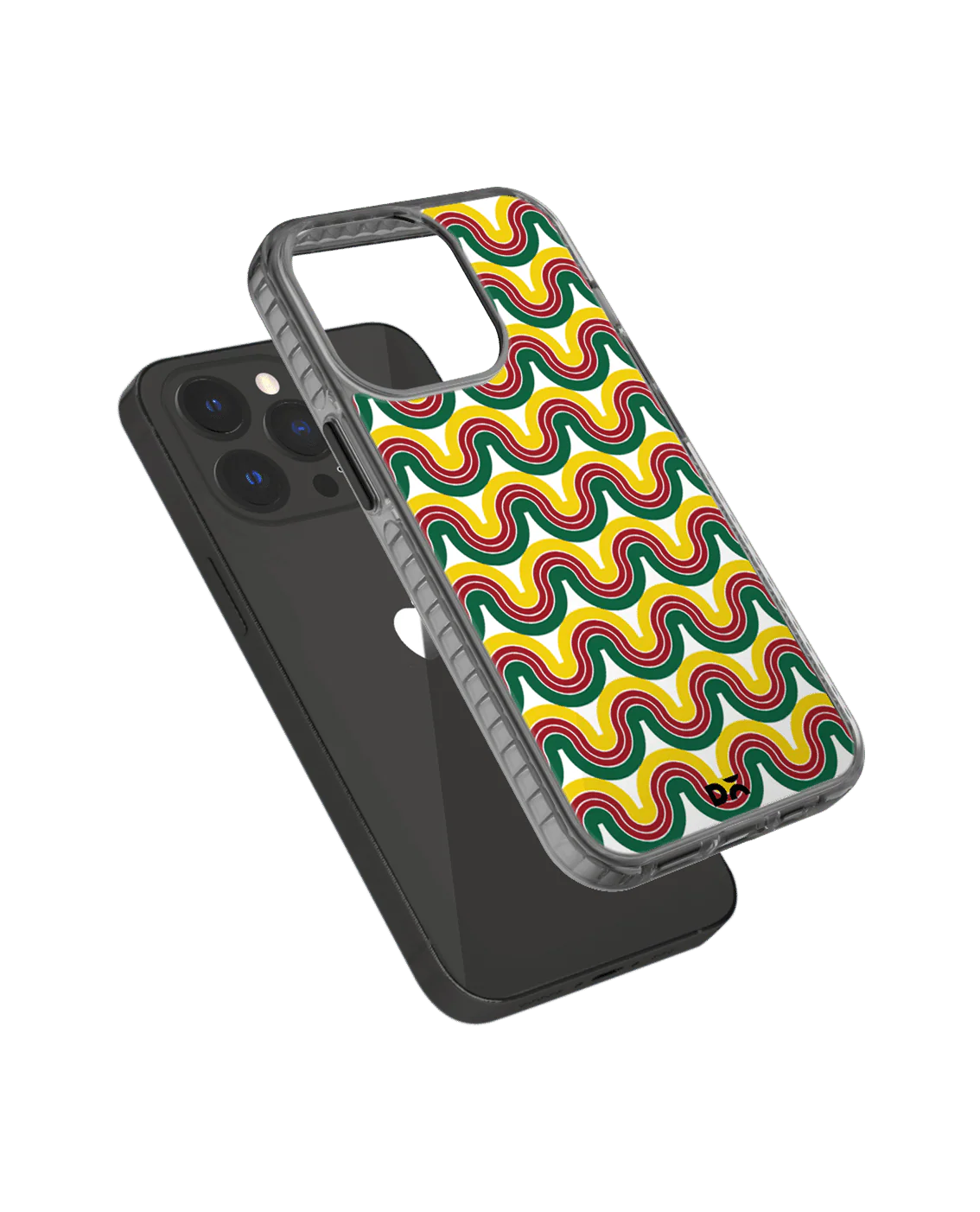DailyObjects Wavey Maroon Stride 2.0 Case Cover For iPhone 13 Pro Max - Image 5