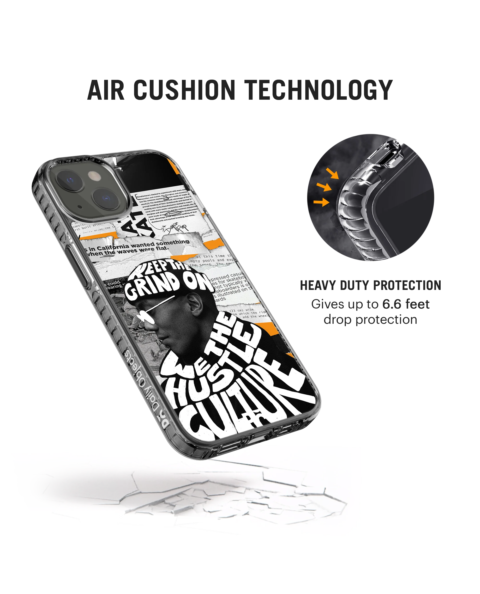 DailyObjects We The Hustle Cultre Stride 2.0 Phone Case Cover For iPhone 15 - Image 6