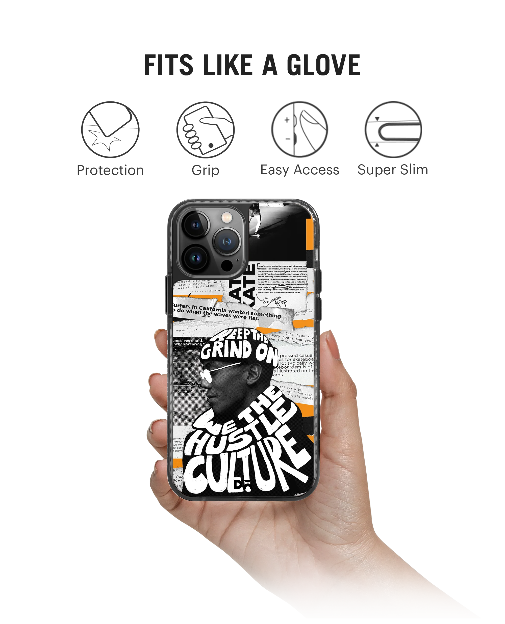 DailyObjects We The Hustle Cultre Stride 2.0 Phone Case Cover For iPhone 15 Pro - Image 2