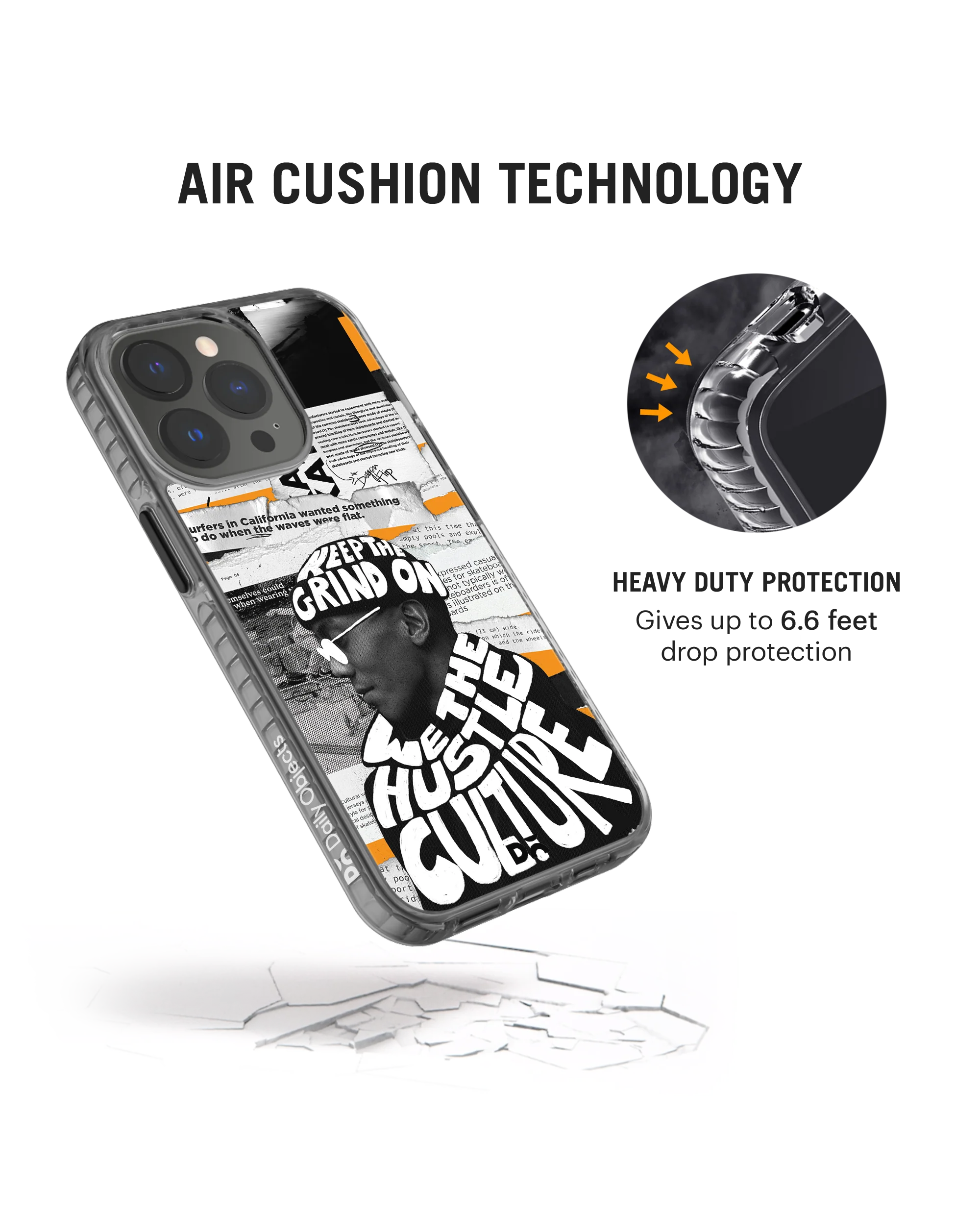 DailyObjects We The Hustle Cultre Stride 2.0 Phone Case Cover For iPhone 15 Pro - Image 5