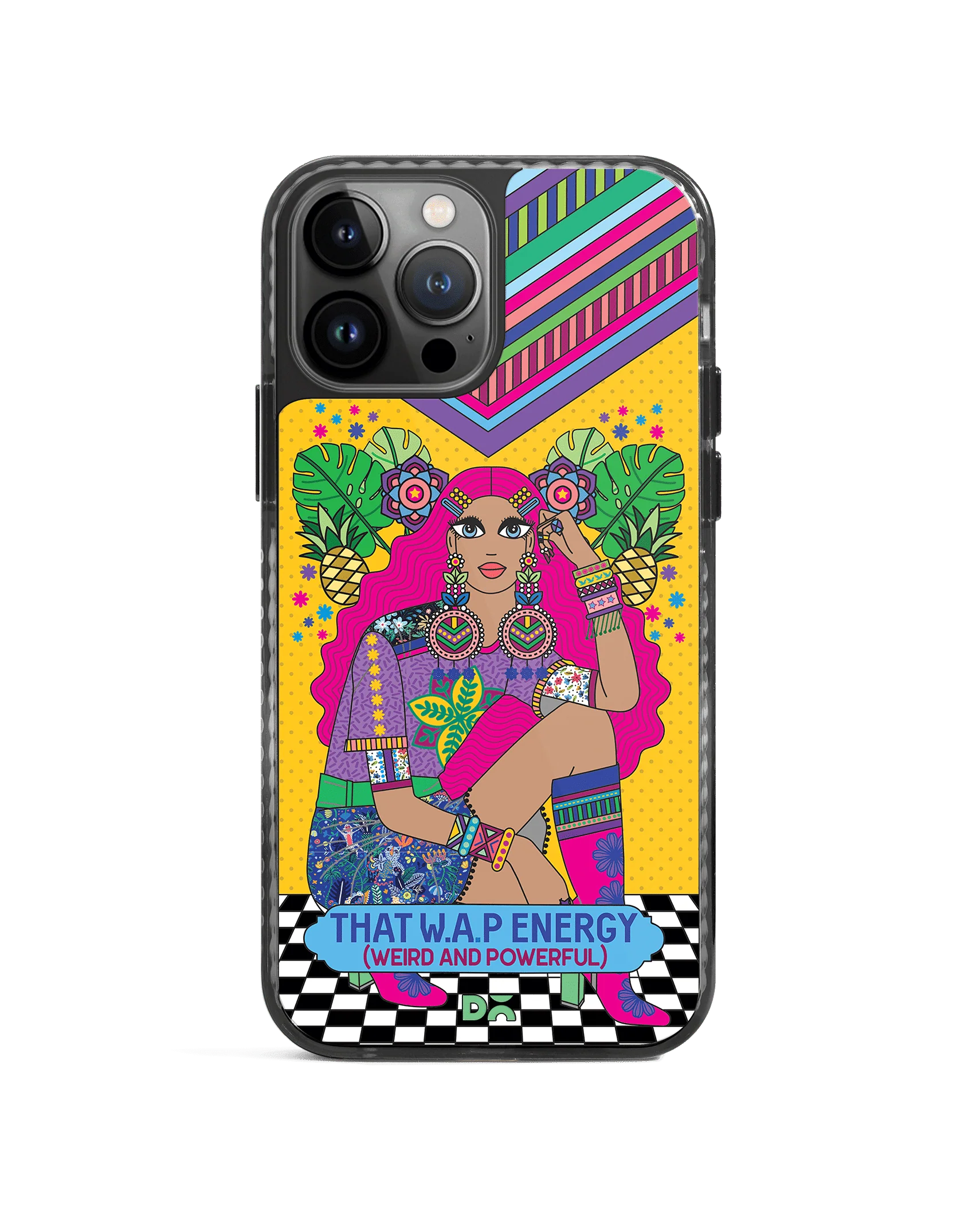 DailyObjects Weird & Powerful Stride 2.0 Case Cover For iPhone 13 Pro