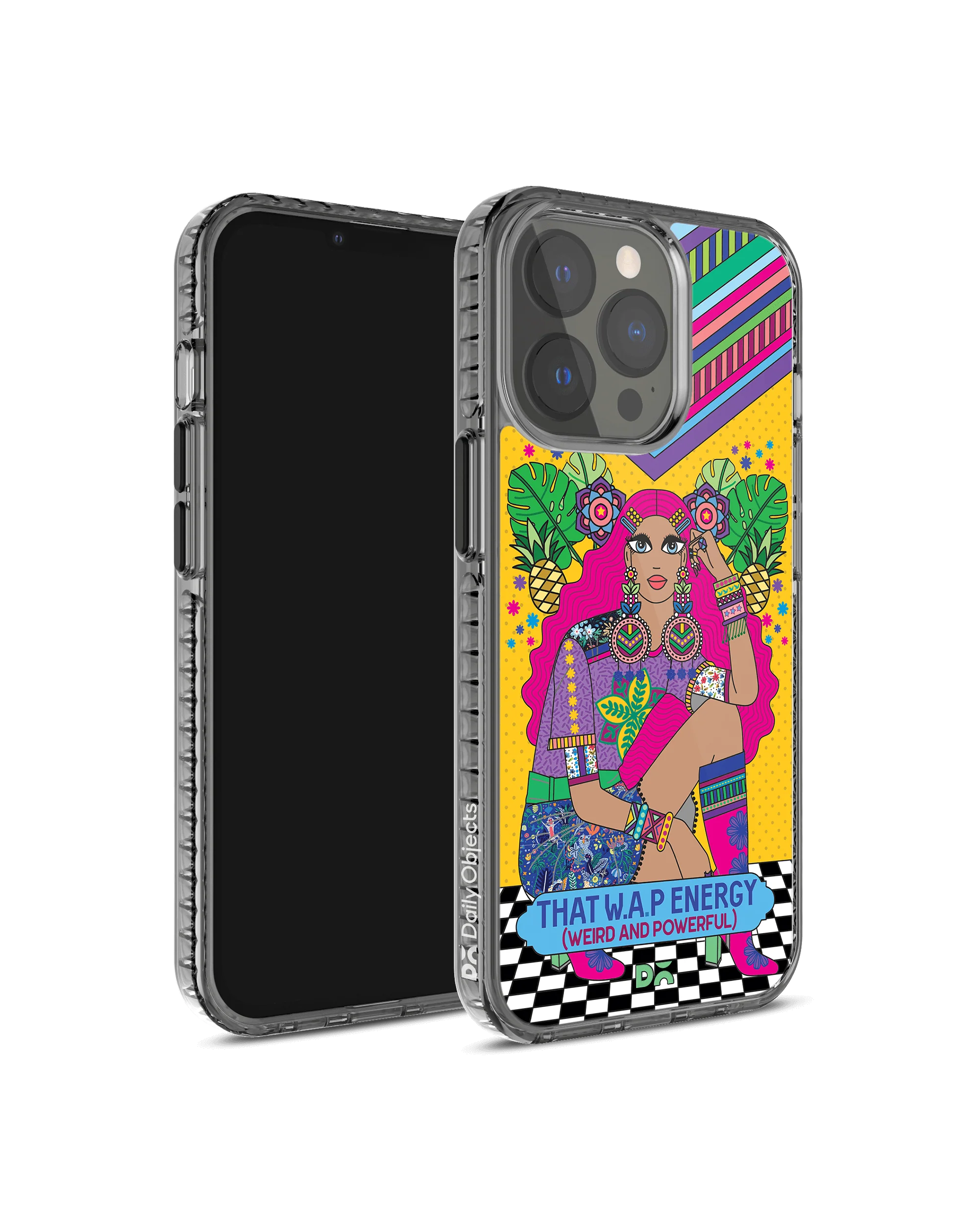 DailyObjects Weird & Powerful Stride 2.0 Case Cover For iPhone 13 Pro - Image 3