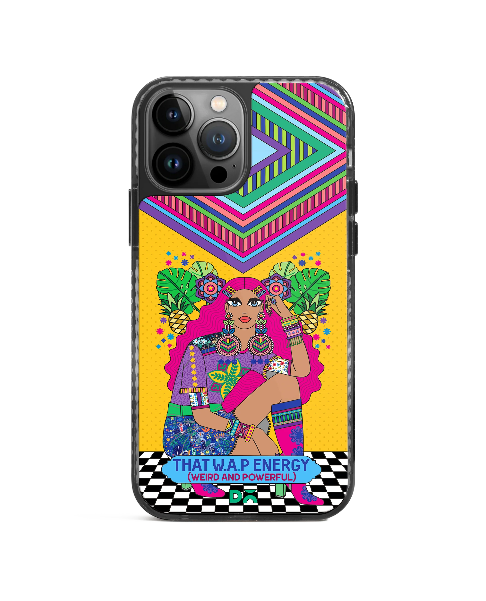 DailyObjects Weird & Powerful Stride 2.0 Phone Case Cover For iPhone 15 Pro