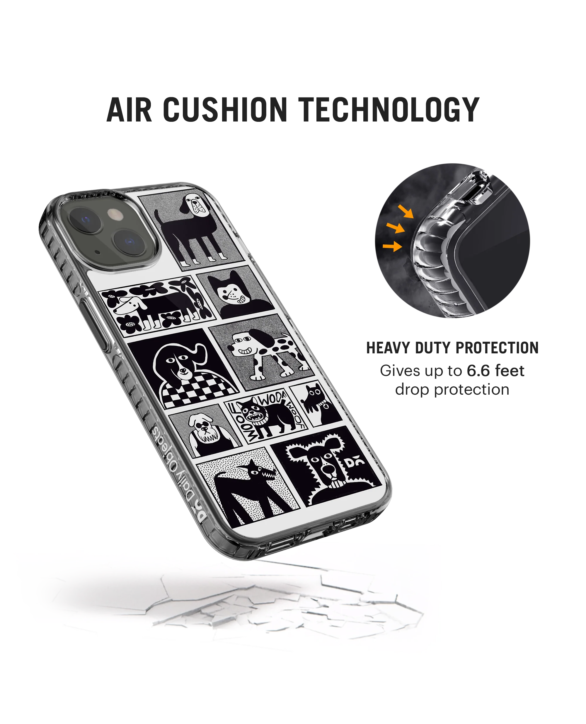 DailyObjects Woof Tribe Stride 2.0 Phone Case Cover For iPhone 15 Plus - Image 6