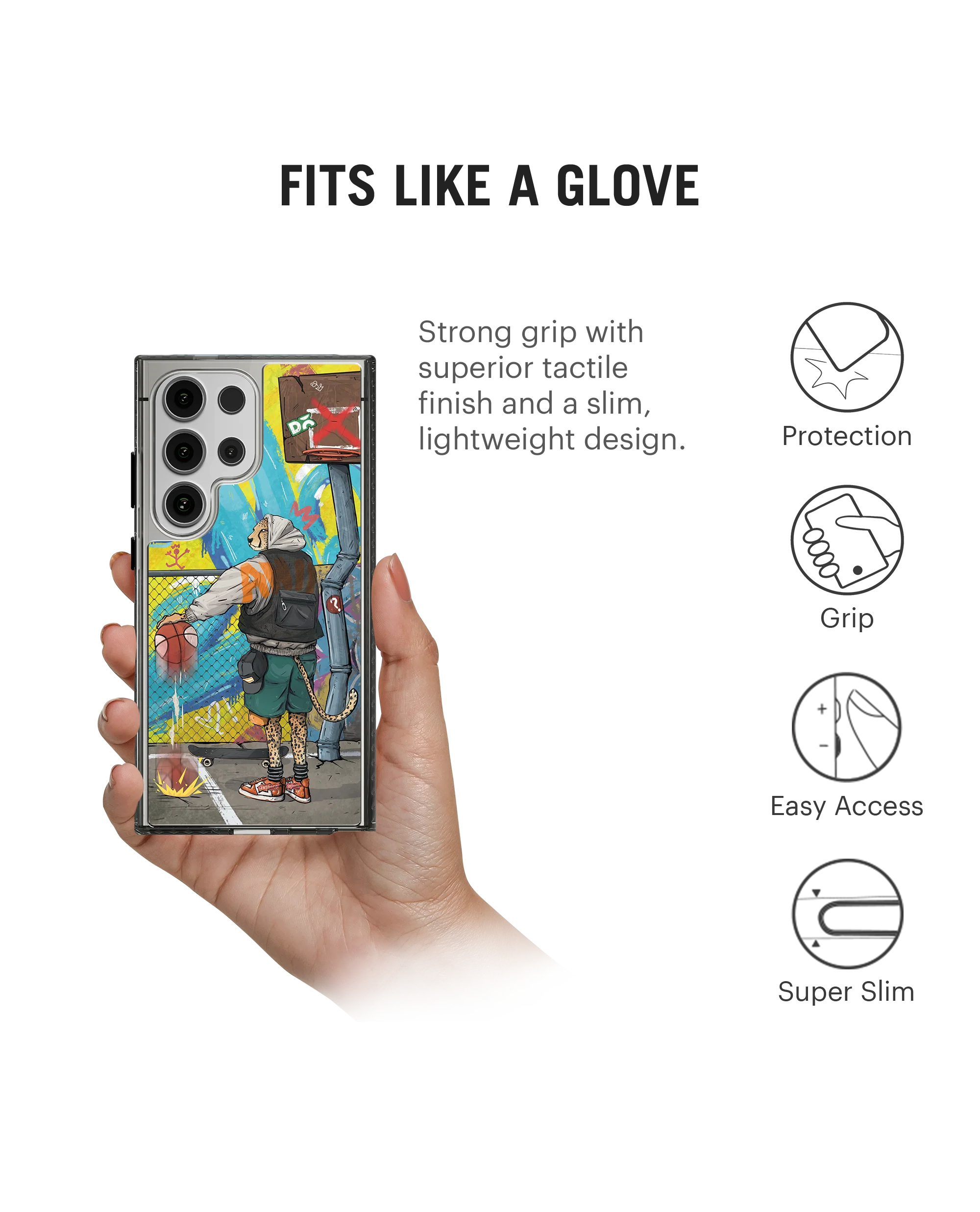 Dash Stride 2.0 Case Cover For Samsung Galaxy S24 Ultra - Image 5
