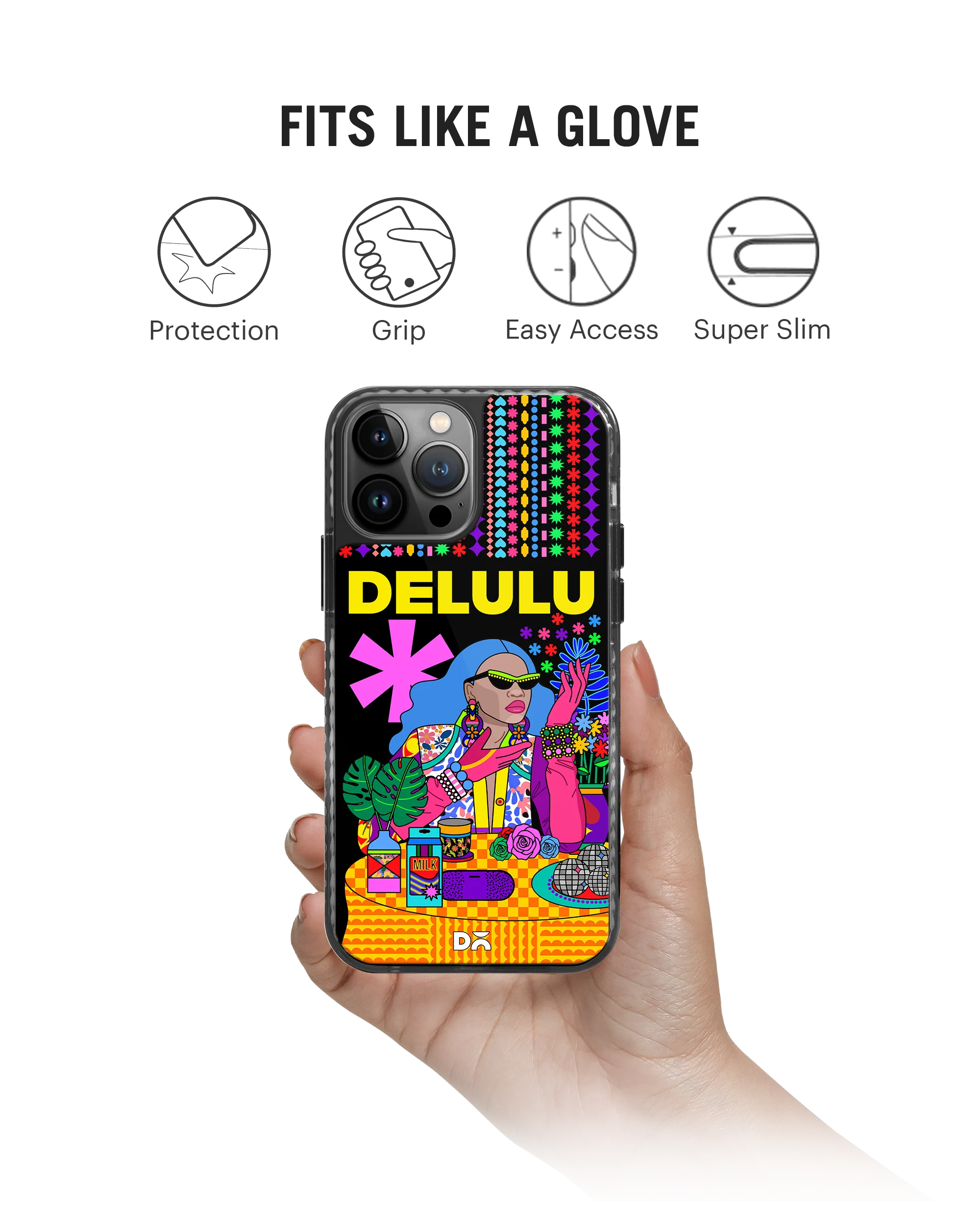 Delulu Stride 2.0 Case Cover For iPhone 13 Pro - Image 2