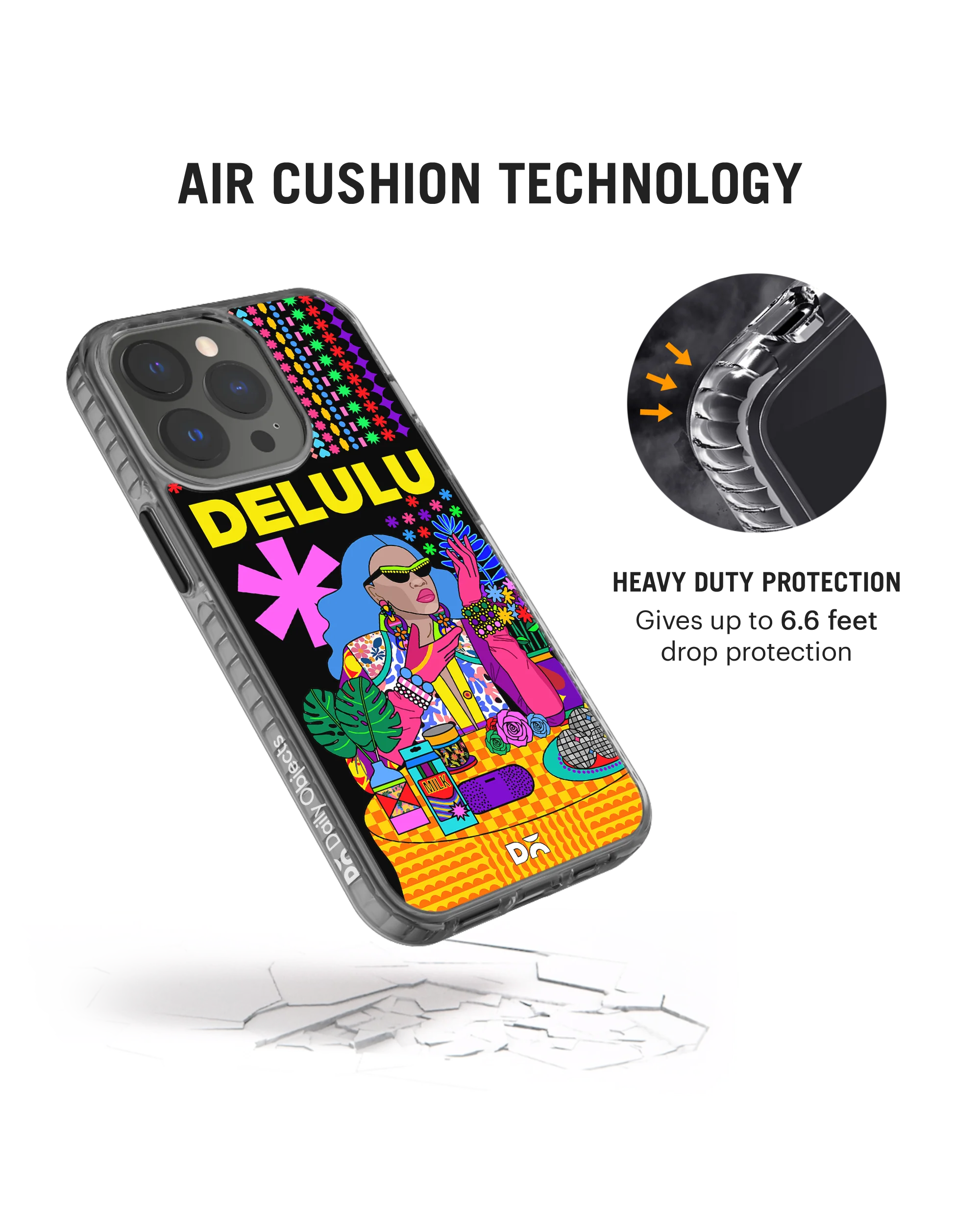 Delulu Stride 2.0 Case Cover For iPhone 14 Pro Max - Image 5