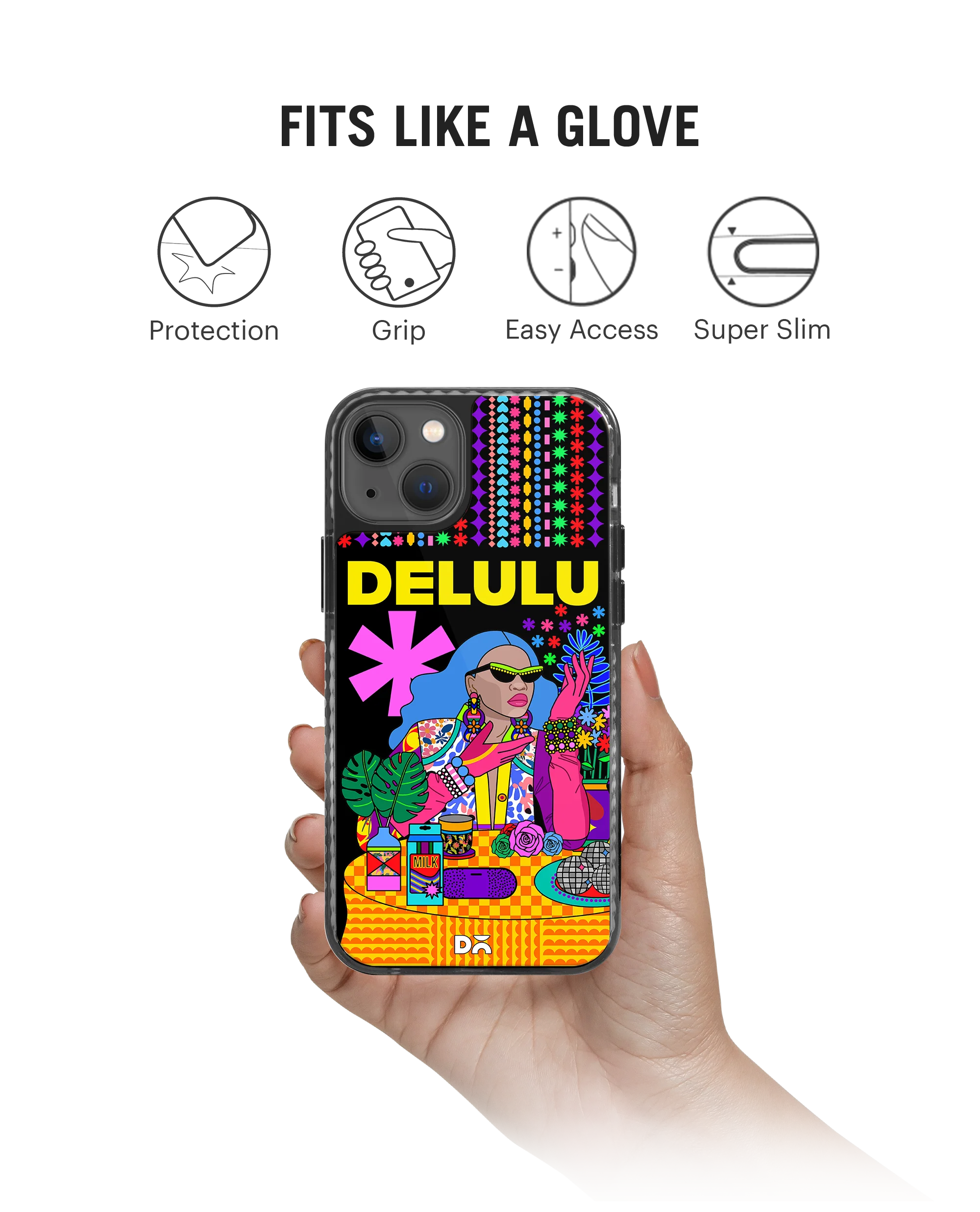 Delulu Stride 2.0 Phone Case Cover For iPhone 15 - Image 2