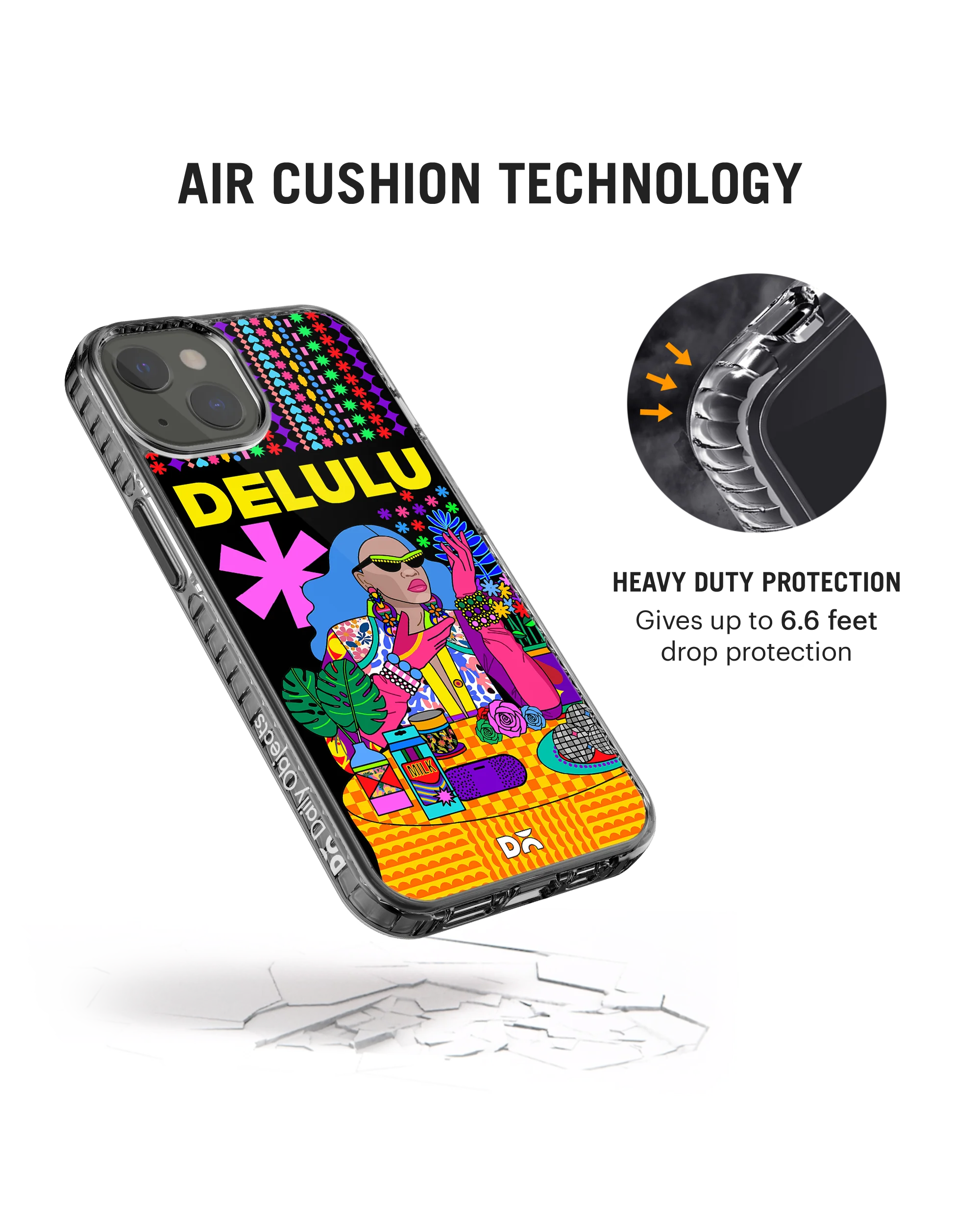 Delulu Stride 2.0 Phone Case Cover For iPhone 15 Plus - Image 6