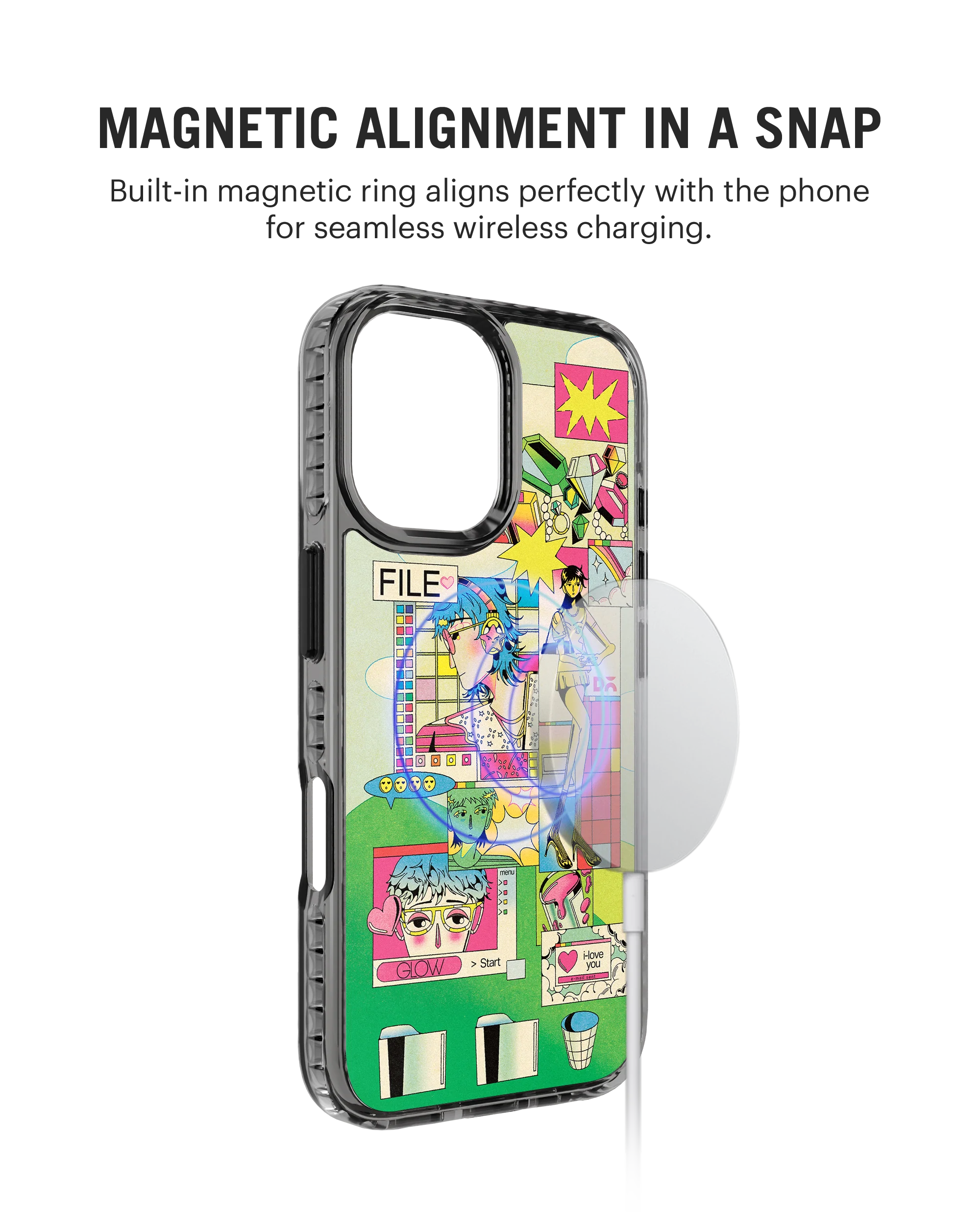 Digital Arcade Stride 2.0 MagSafe Case Cover For iPhone 16 - Image 3
