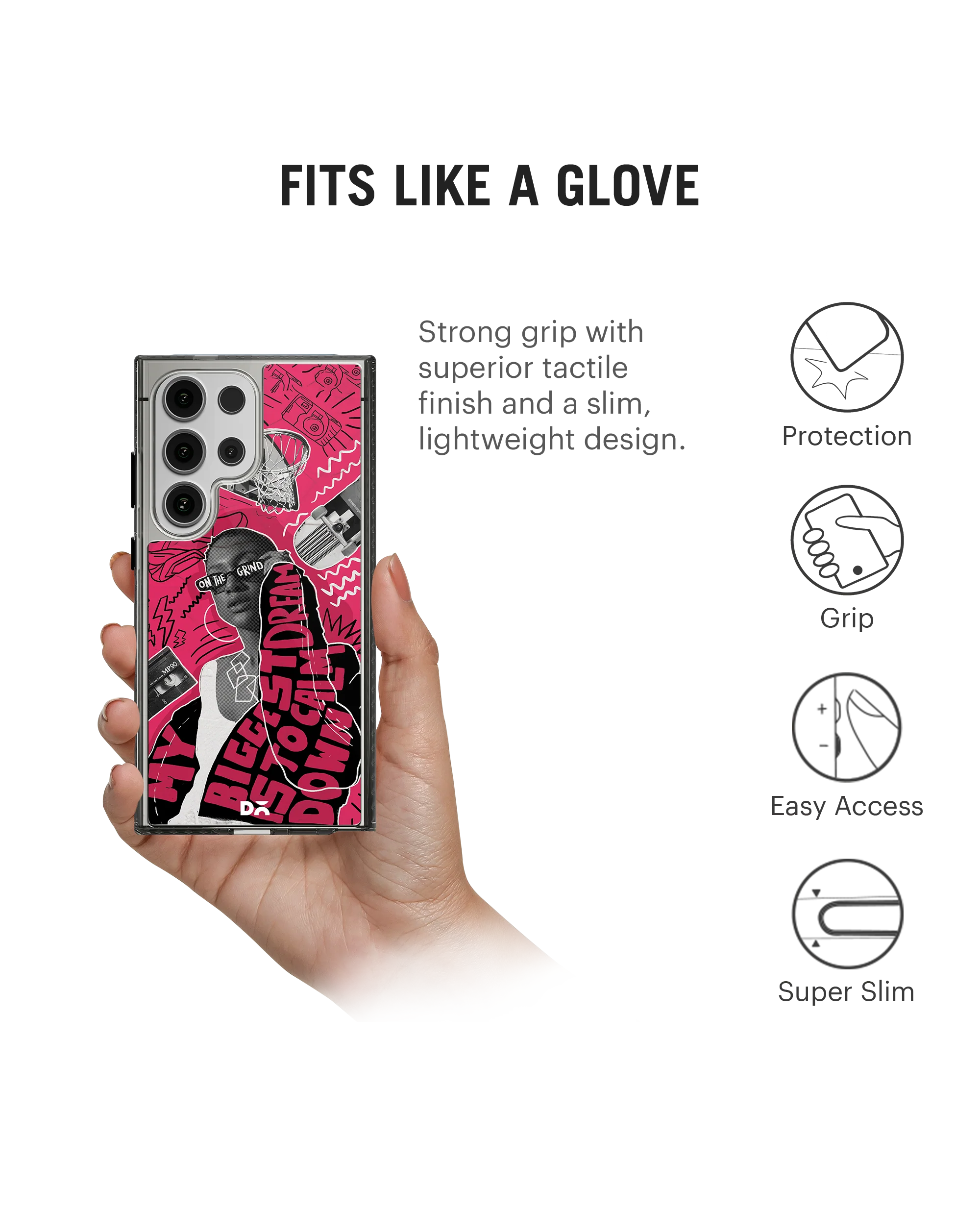 Down The Street Stride 2.0 Case Cover For Samsung Galaxy S24 Ultra - Image 5