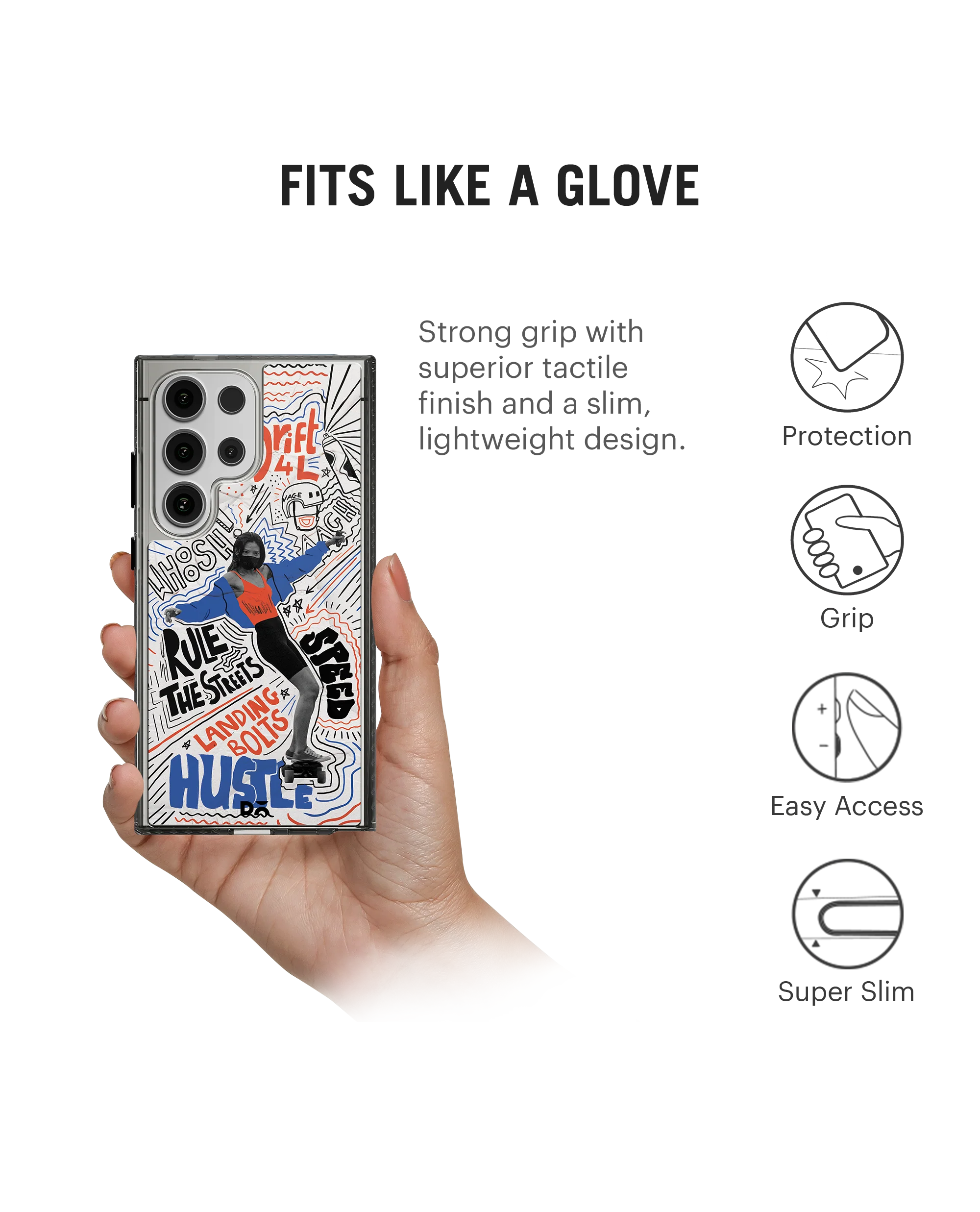 Drift4L Stride 2.0 Case Cover For Samsung Galaxy S24 Ultra - Image 5