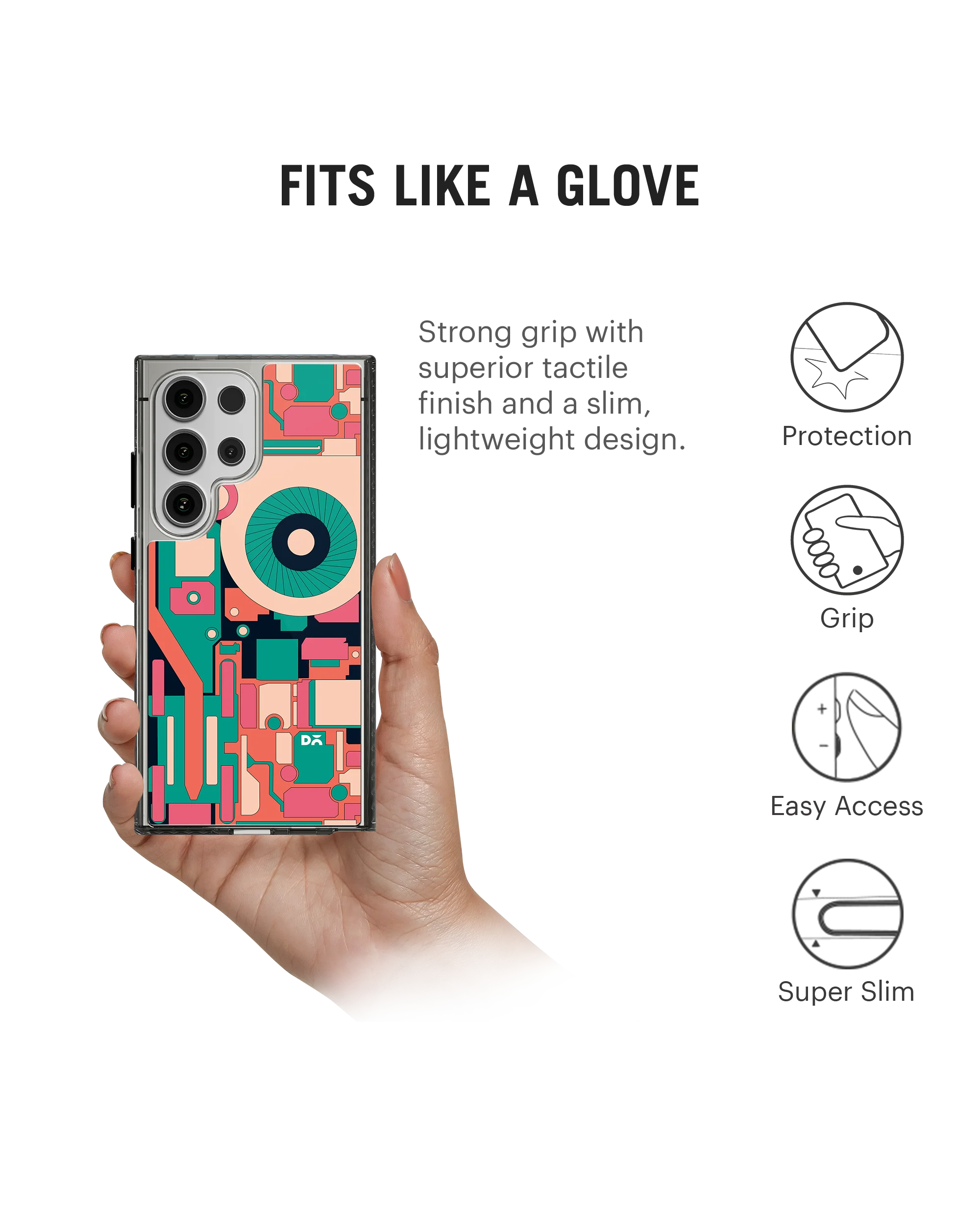 Fan-tilator Stride 2.0 Case Cover For Samsung Galaxy S24 Ultra - Image 5