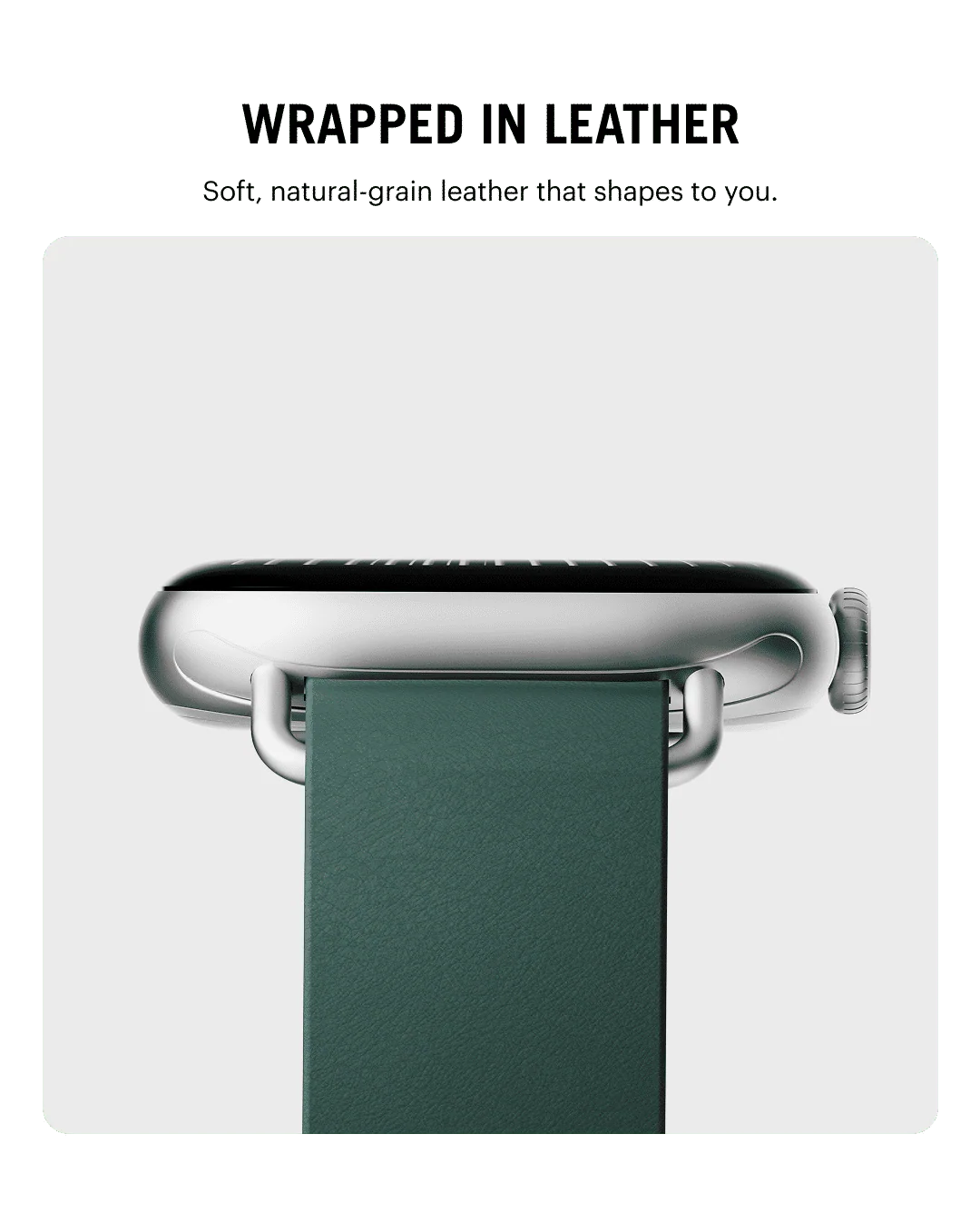 Ellipse Leather Apple Watch Band - Image 23