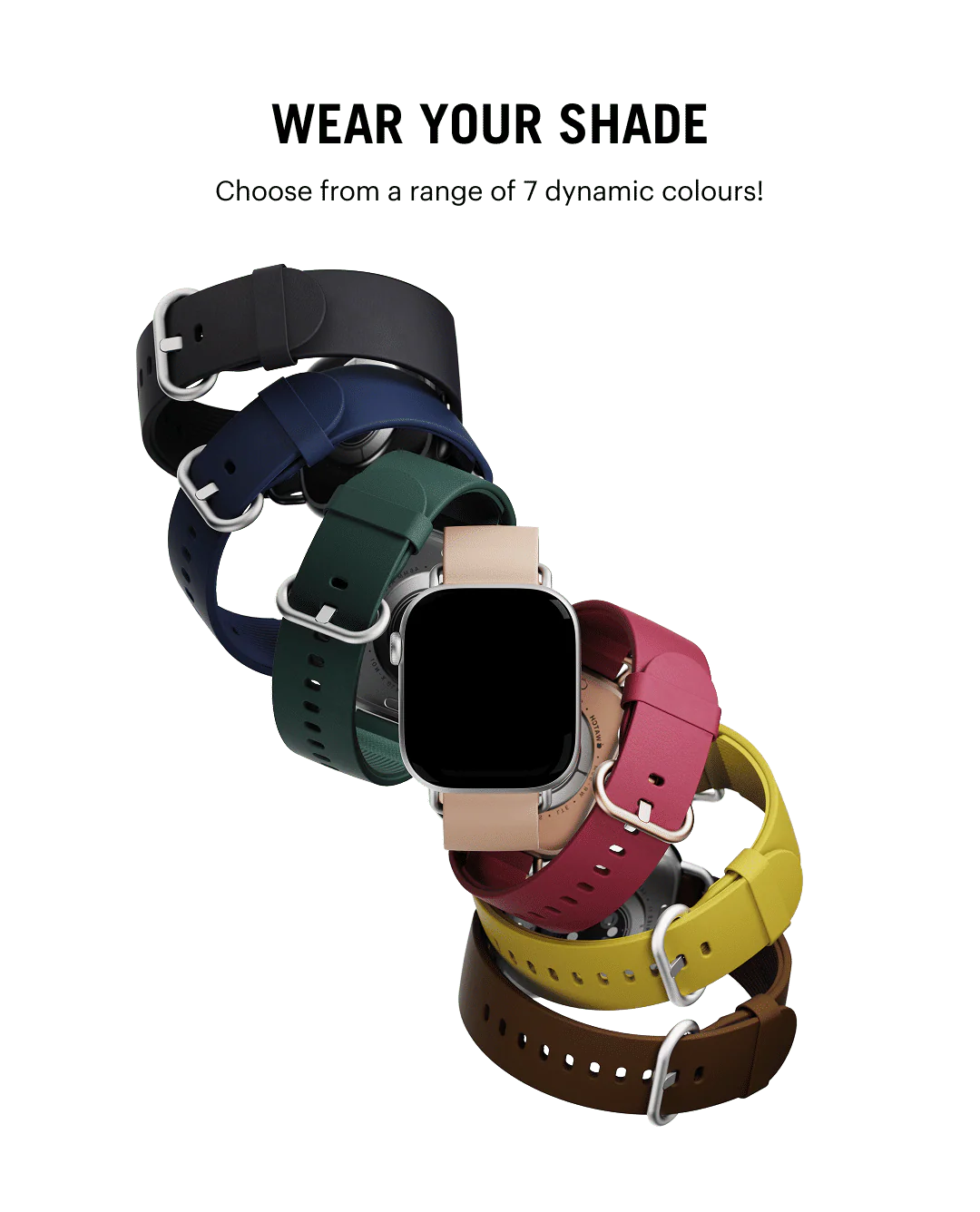 Ellipse Leather Apple Watch Band - Image 29