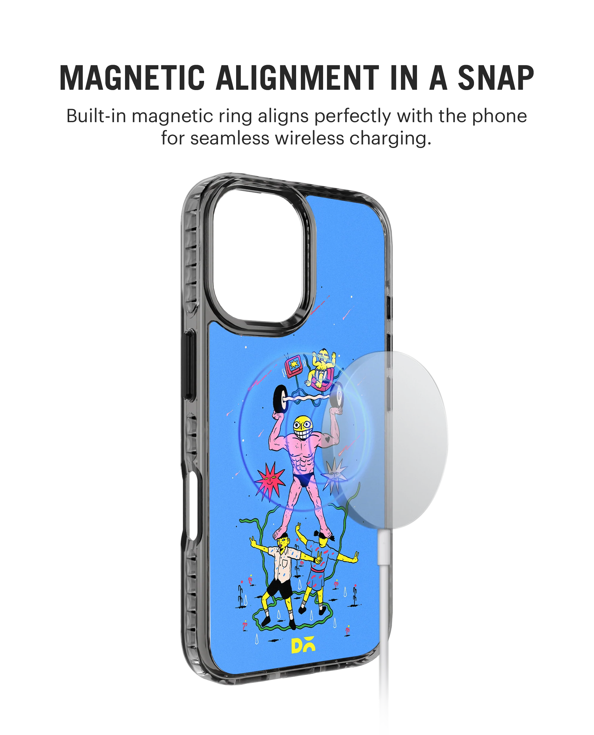Gains Stride 2.0 MagSafe Case Cover For iPhone 16 - Image 3