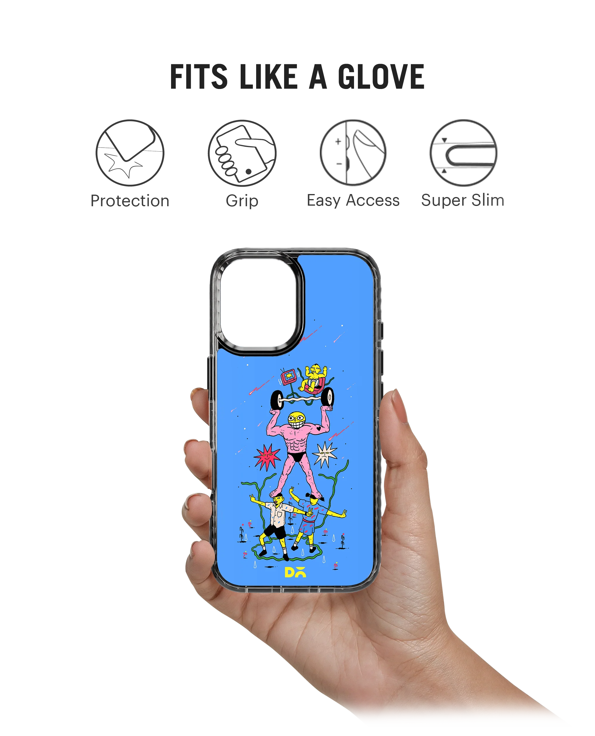 Gains Stride 2.0 MagSafe Case Cover For iPhone 16 Plus - Image 2