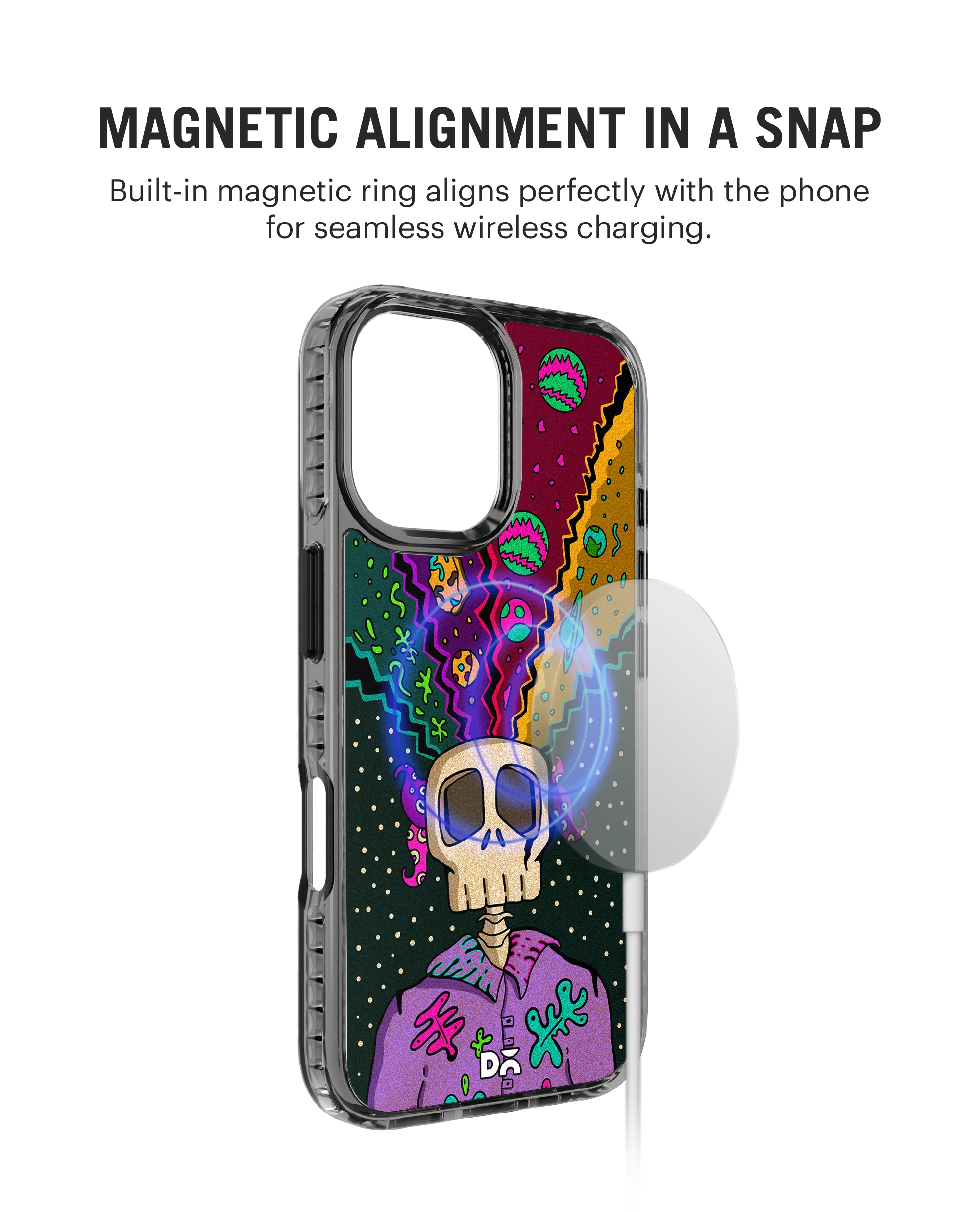 Galactic Dreams Stride 2.0 MagSafe Case Cover For iPhone 16 Plus - Image 3