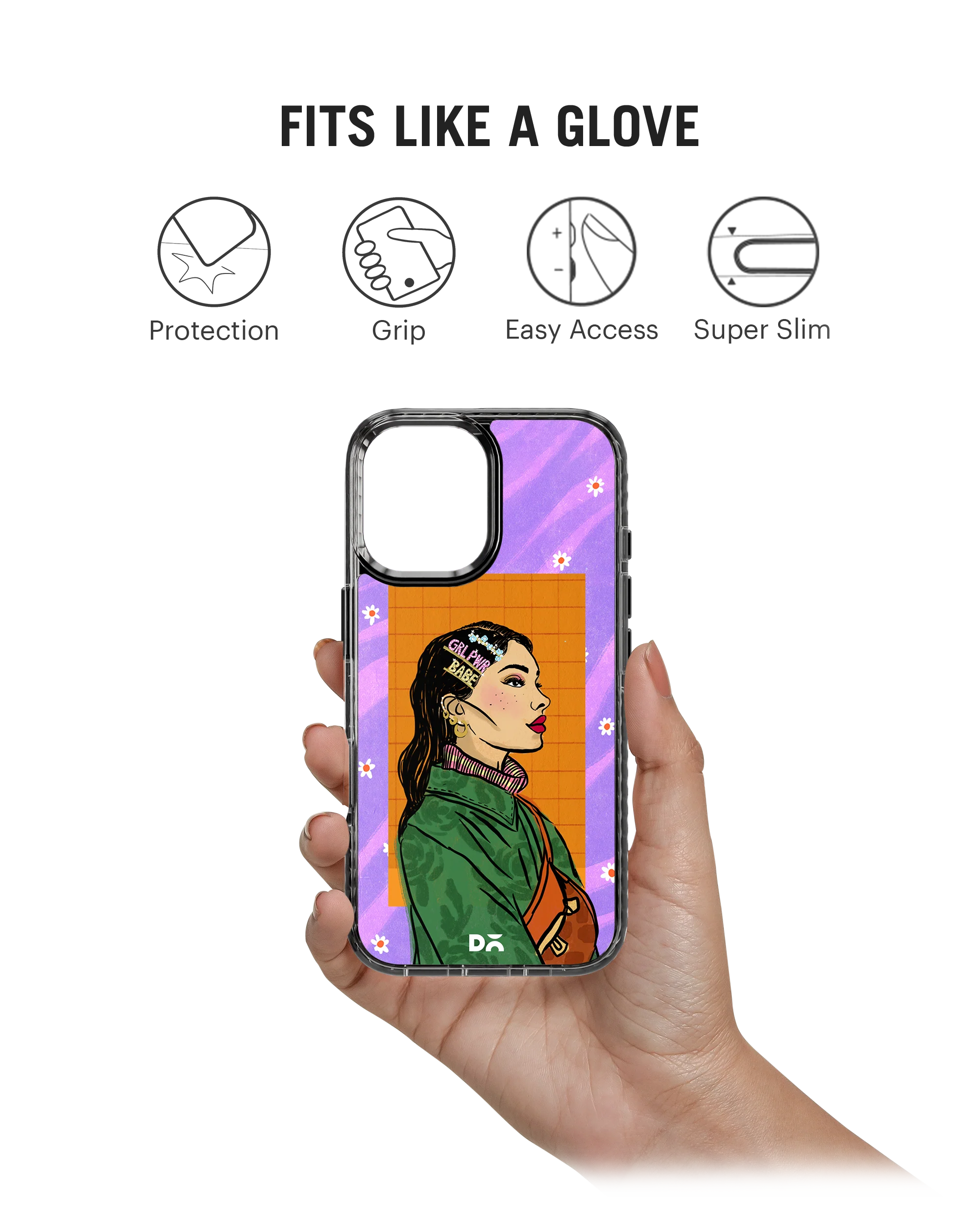 Girl Power Babe Stride 2.0 MagSafe Case Cover For iPhone 16 - Image 2