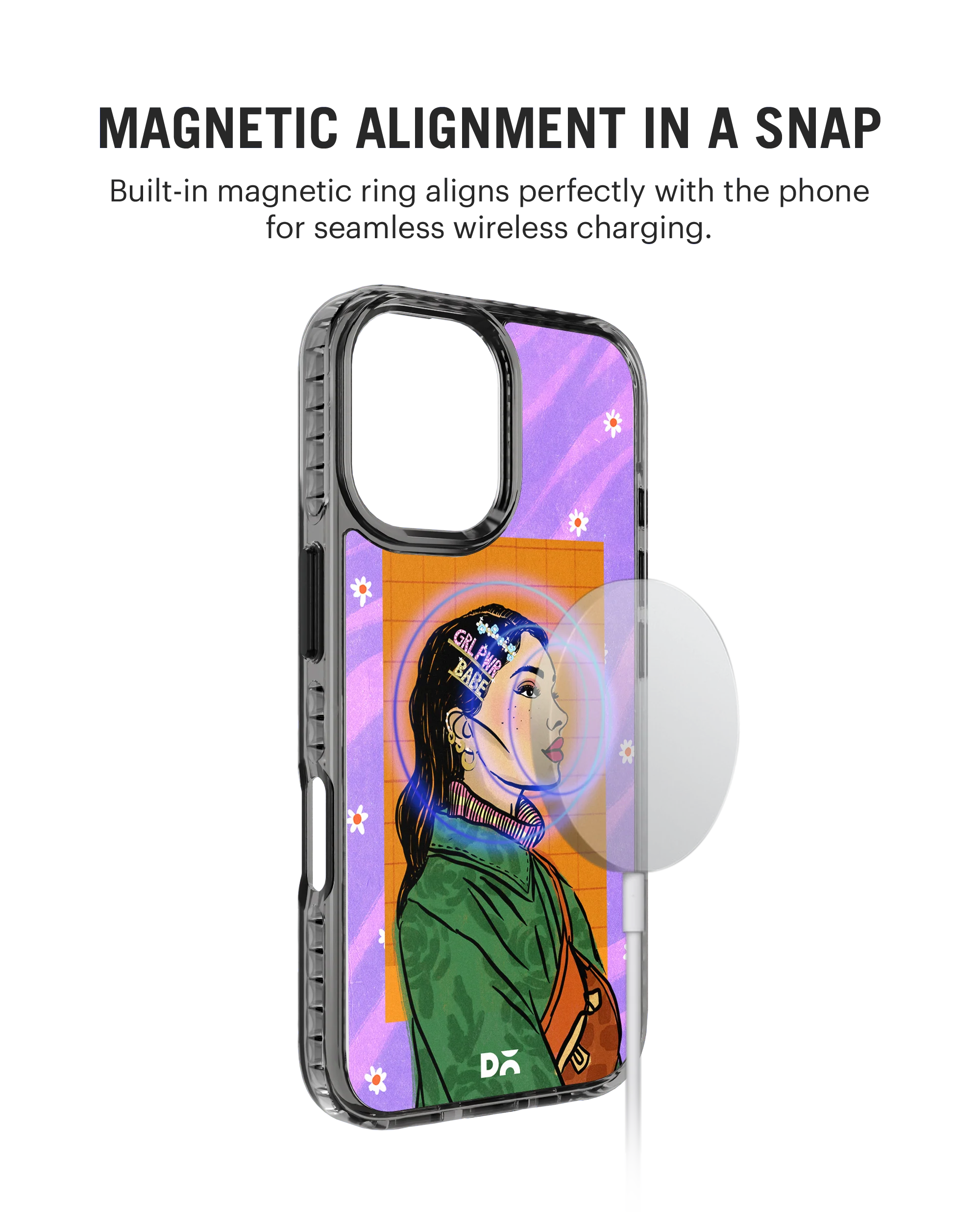 Girl Power Babe Stride 2.0 MagSafe Case Cover For iPhone 16 Plus - Image 3