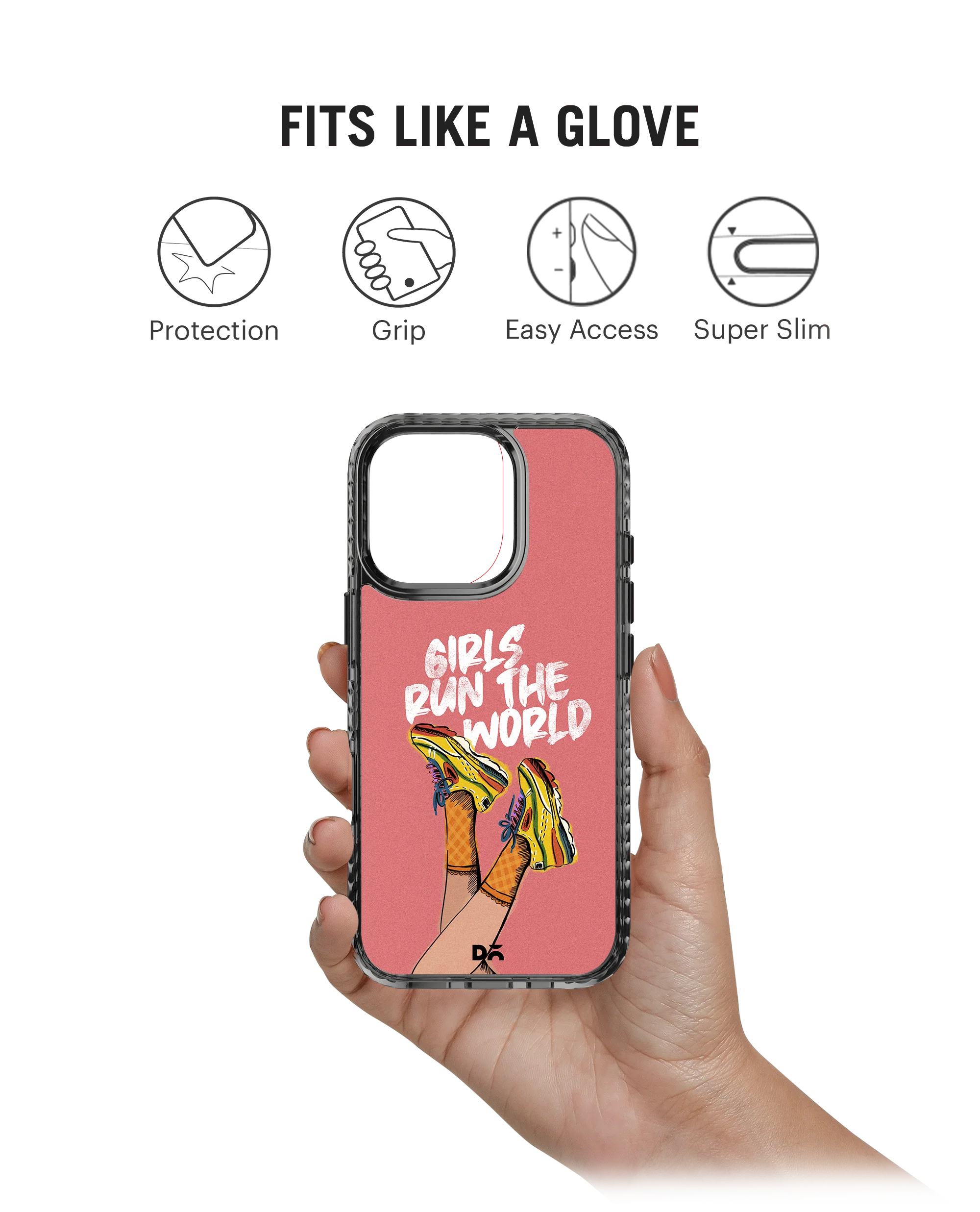 Girls Run The World Stride 2.0 MagSafe Case Cover For iPhone 16 Pro - Image 2