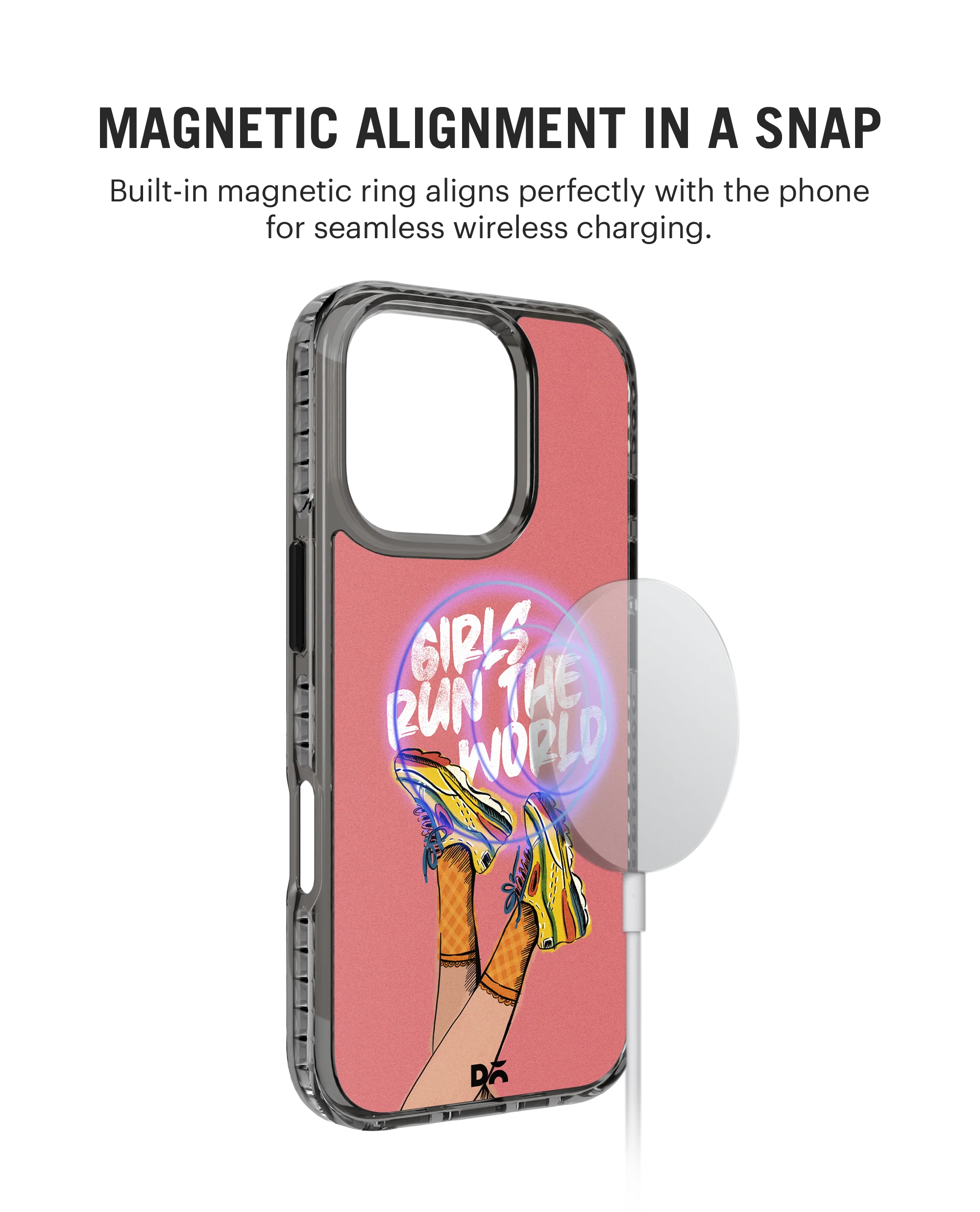 Girls Run The World Stride 2.0 MagSafe Case Cover For iPhone 16 Pro - Image 3