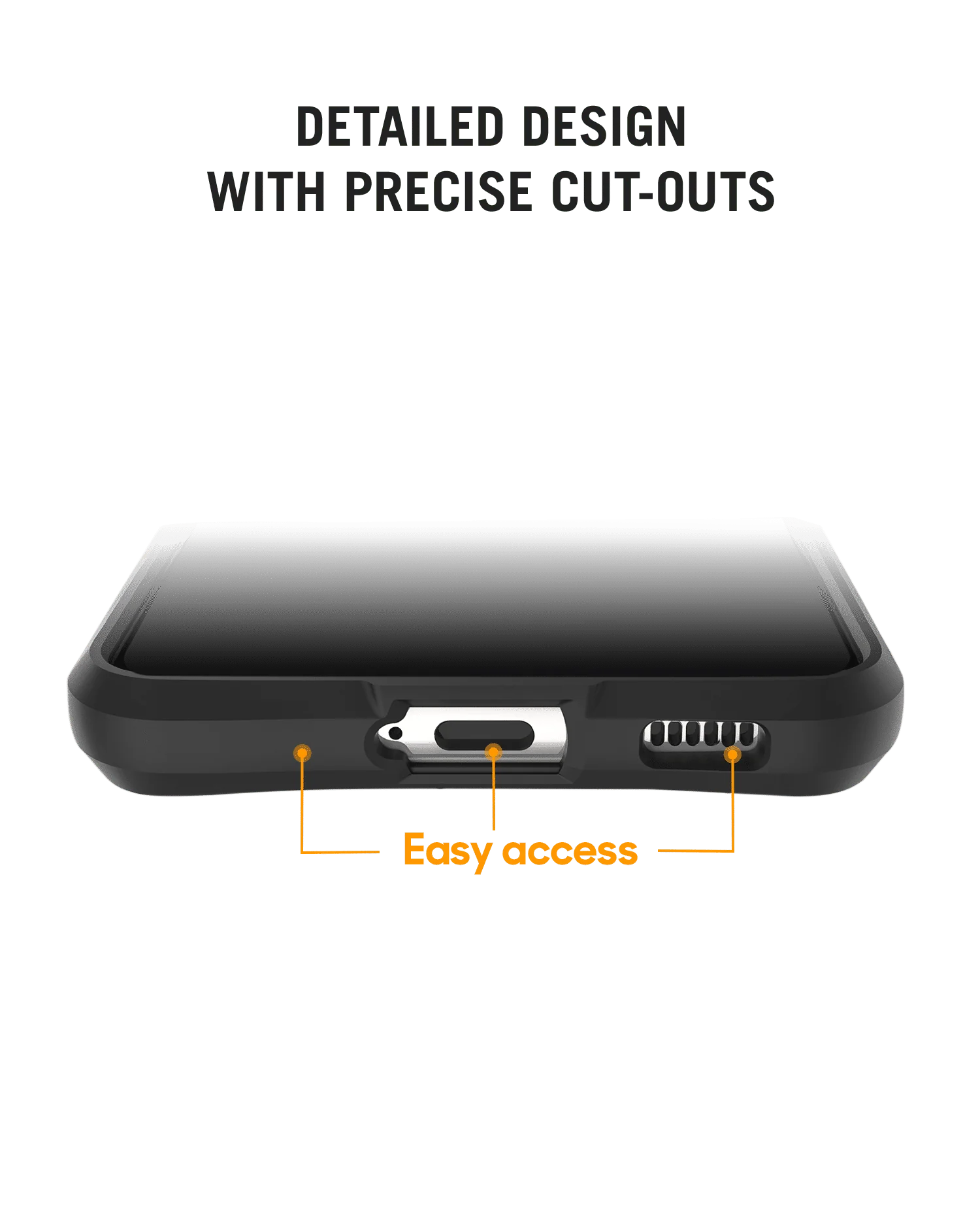 Glittering Daisy Black Hybrid Clear Case Cover For Samsung Galaxy S24 Plus - Image 7