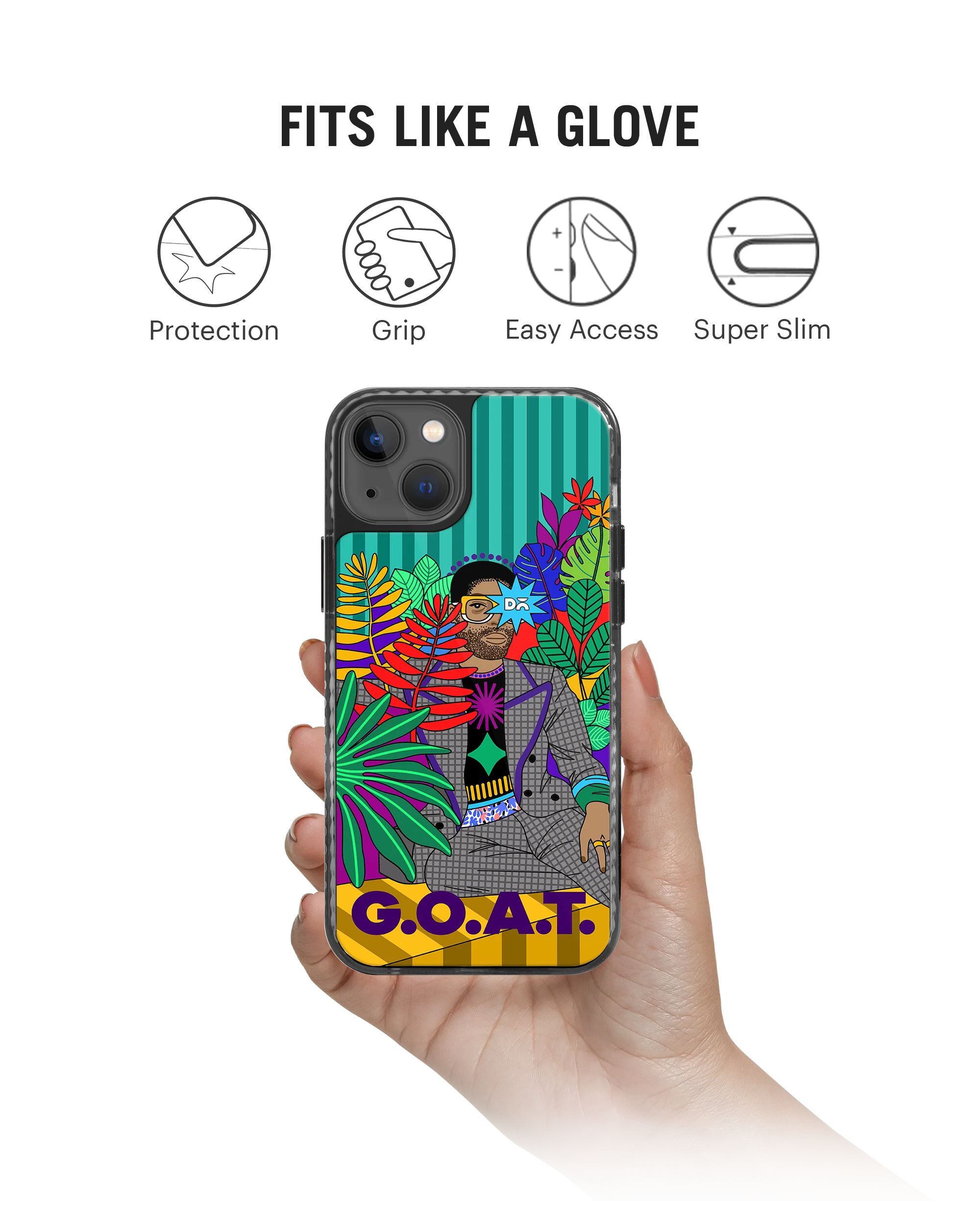 GOAT Stride 2.0 Phone Case Cover For iPhone 14 - Image 2