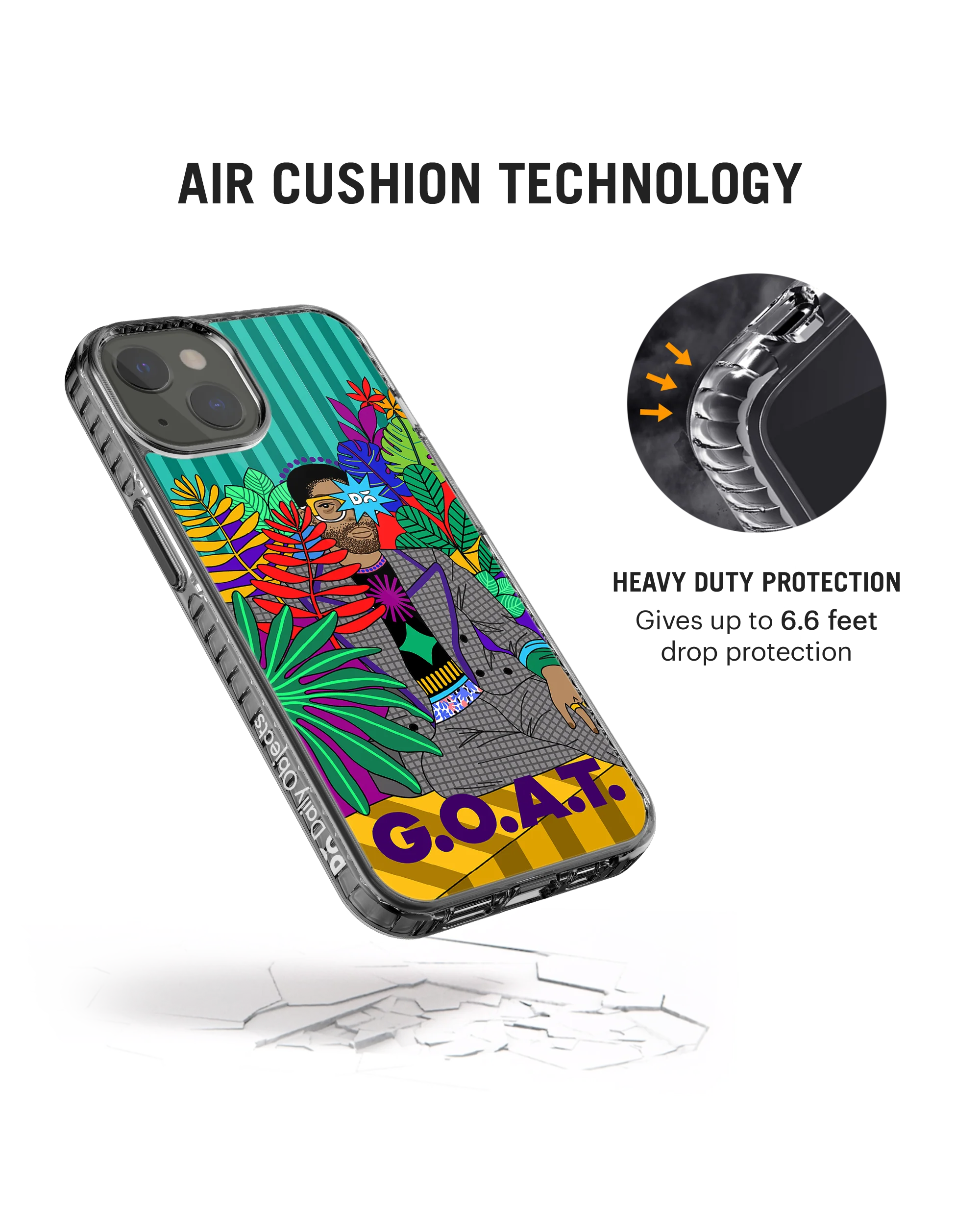 GOAT Stride 2.0 Case Cover For iPhone 15 Plus - Image 6