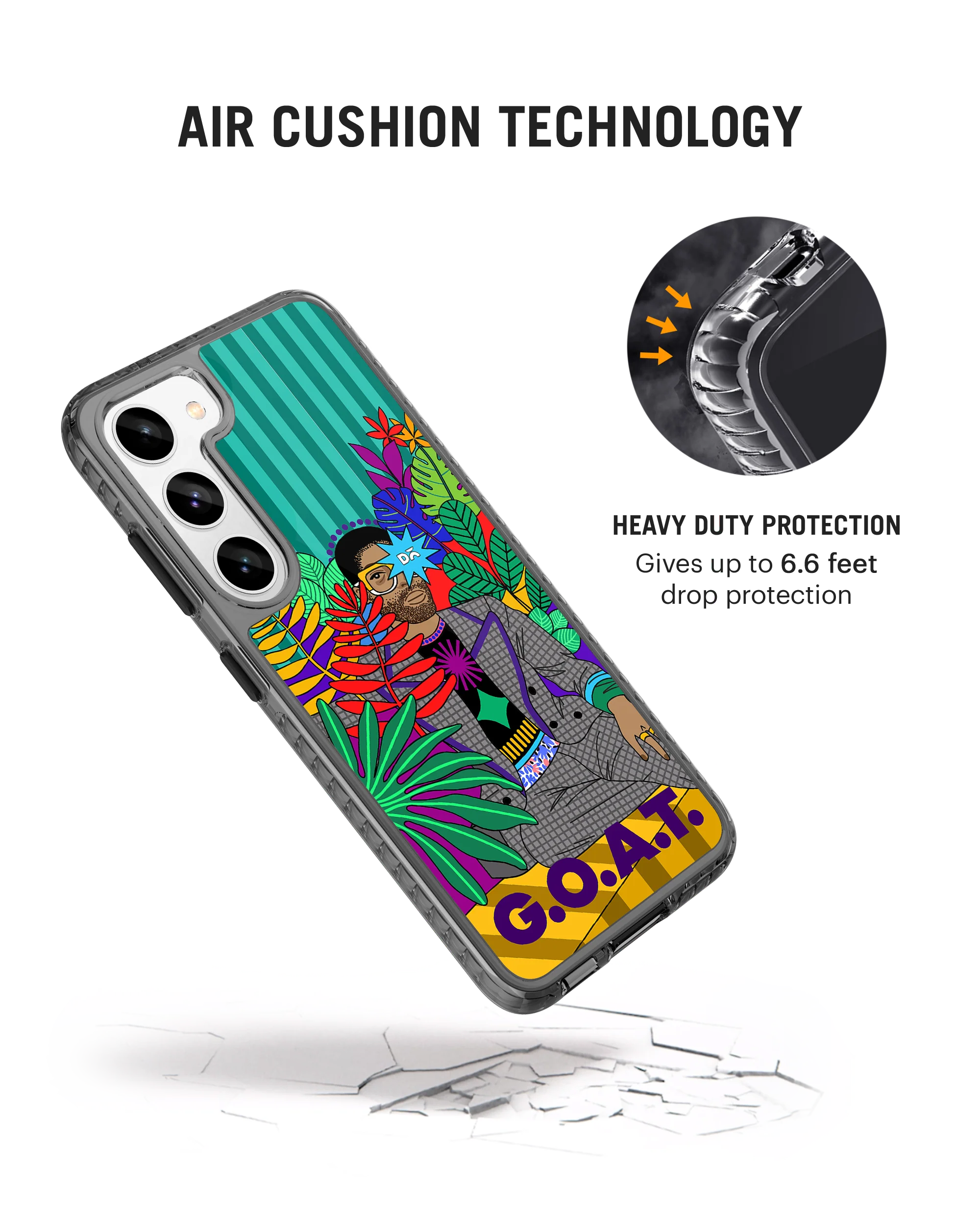 GOAT Stride 2.0 Case Cover For Samsung Galaxy S23 - Image 2