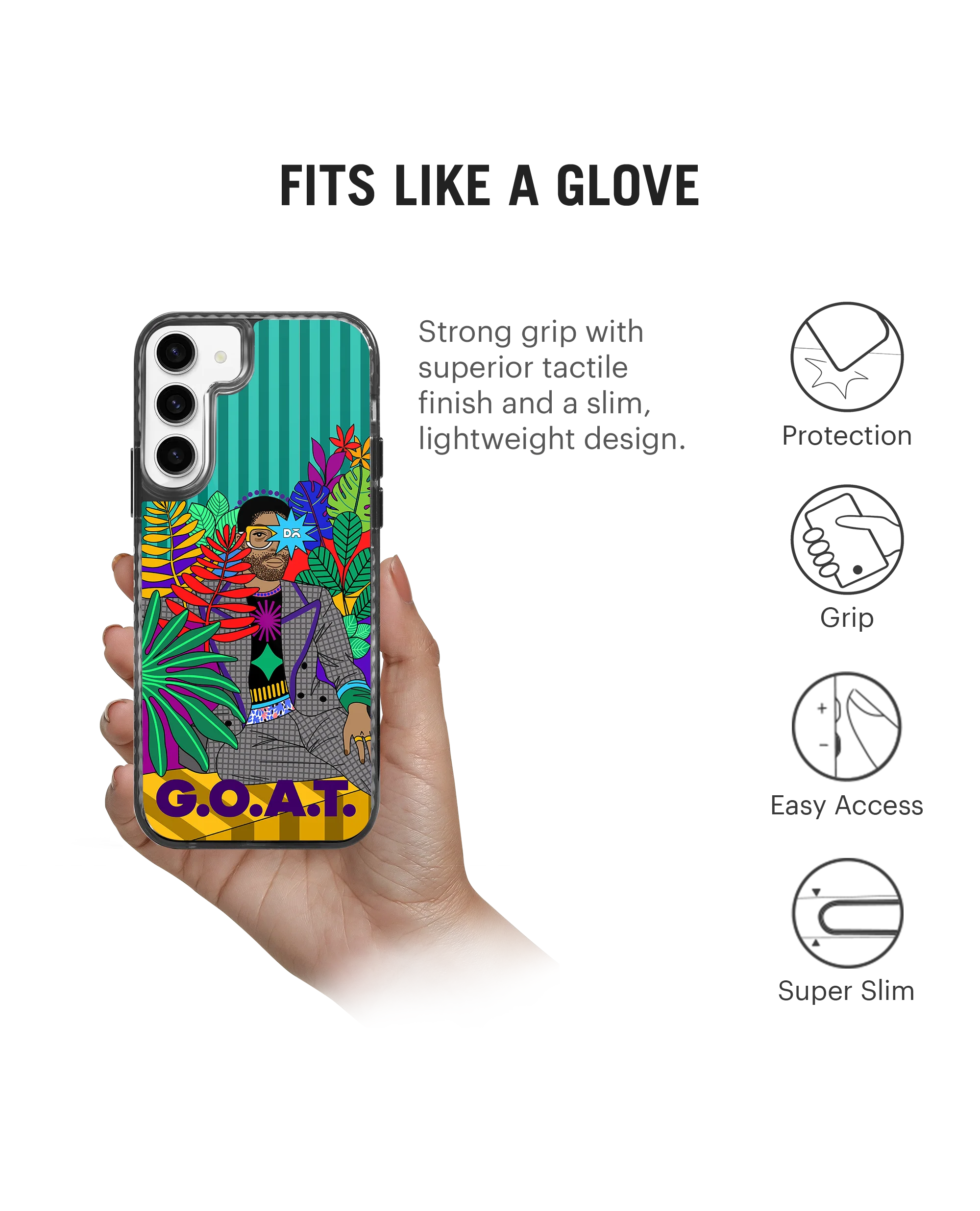 GOAT Stride 2.0 Case Cover For Samsung Galaxy S23 Plus - Image 5