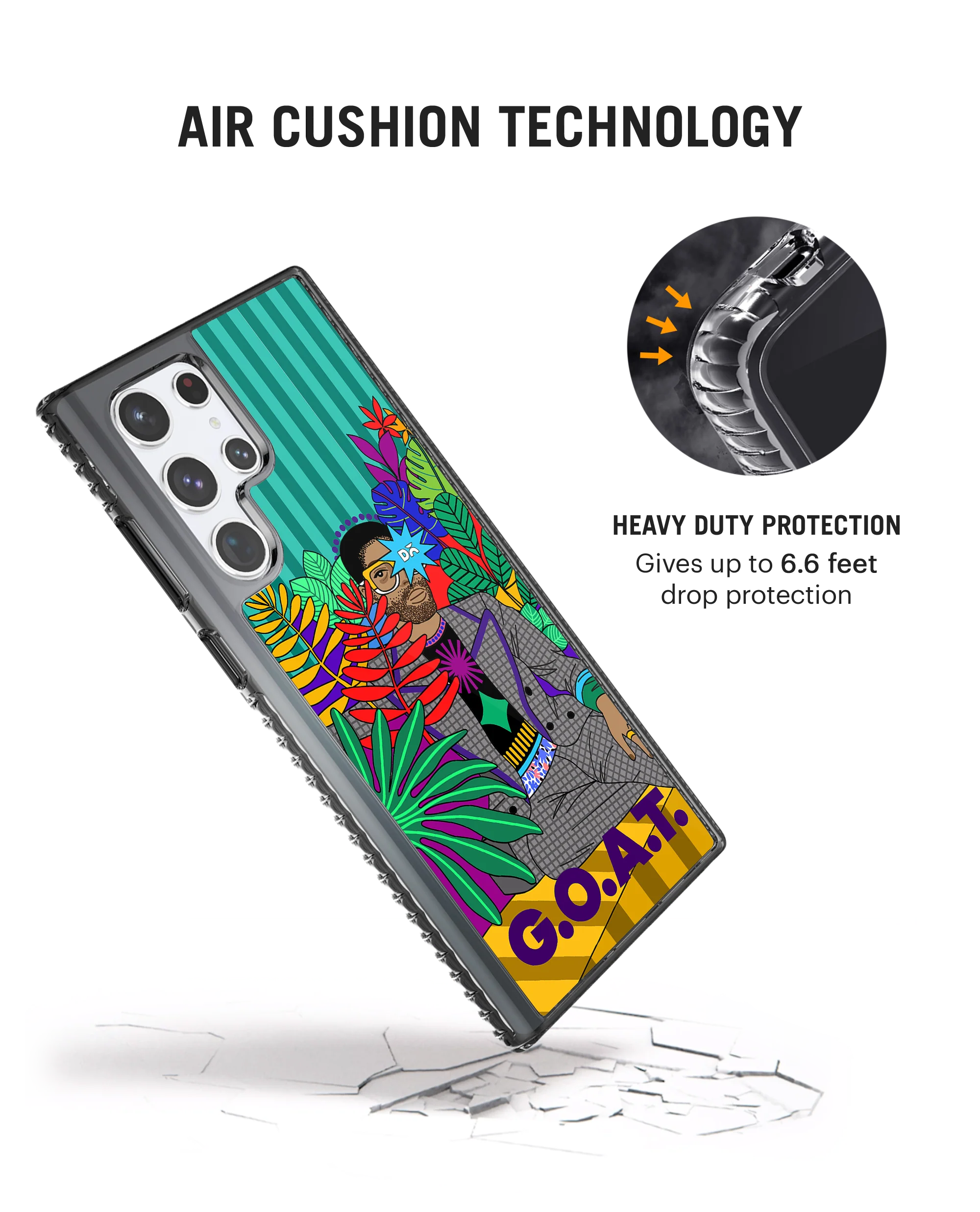 GOAT Stride 2.0 Case Cover For Samsung Galaxy S23 Ultra - Image 2
