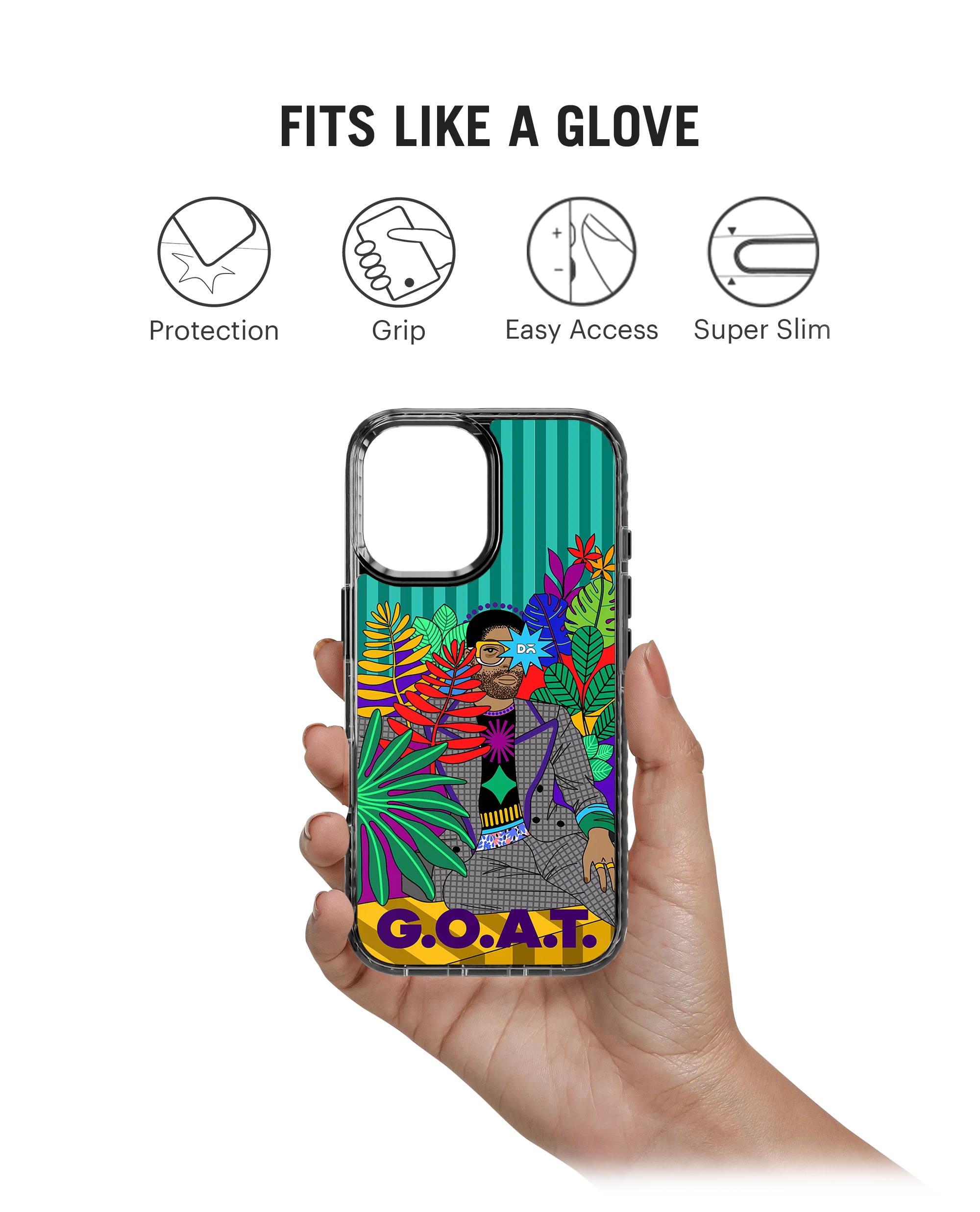 GOAT Stride 2.0 MagSafe Case Cover For iPhone 16 Plus - Image 2