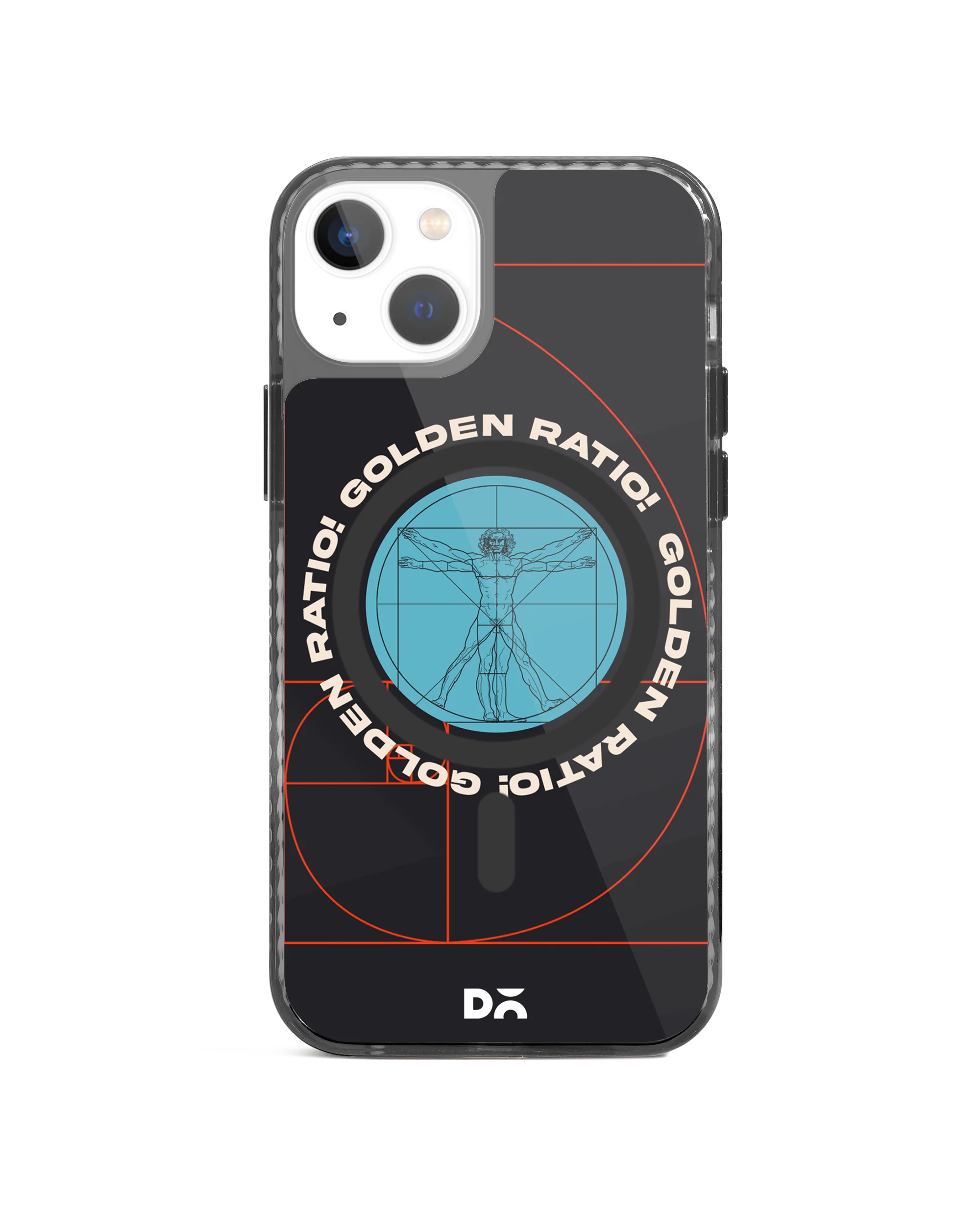 Golden Ratio Stride 2.0 Clear MagSafe Phone Case Cover For iPhone 15 Plus
