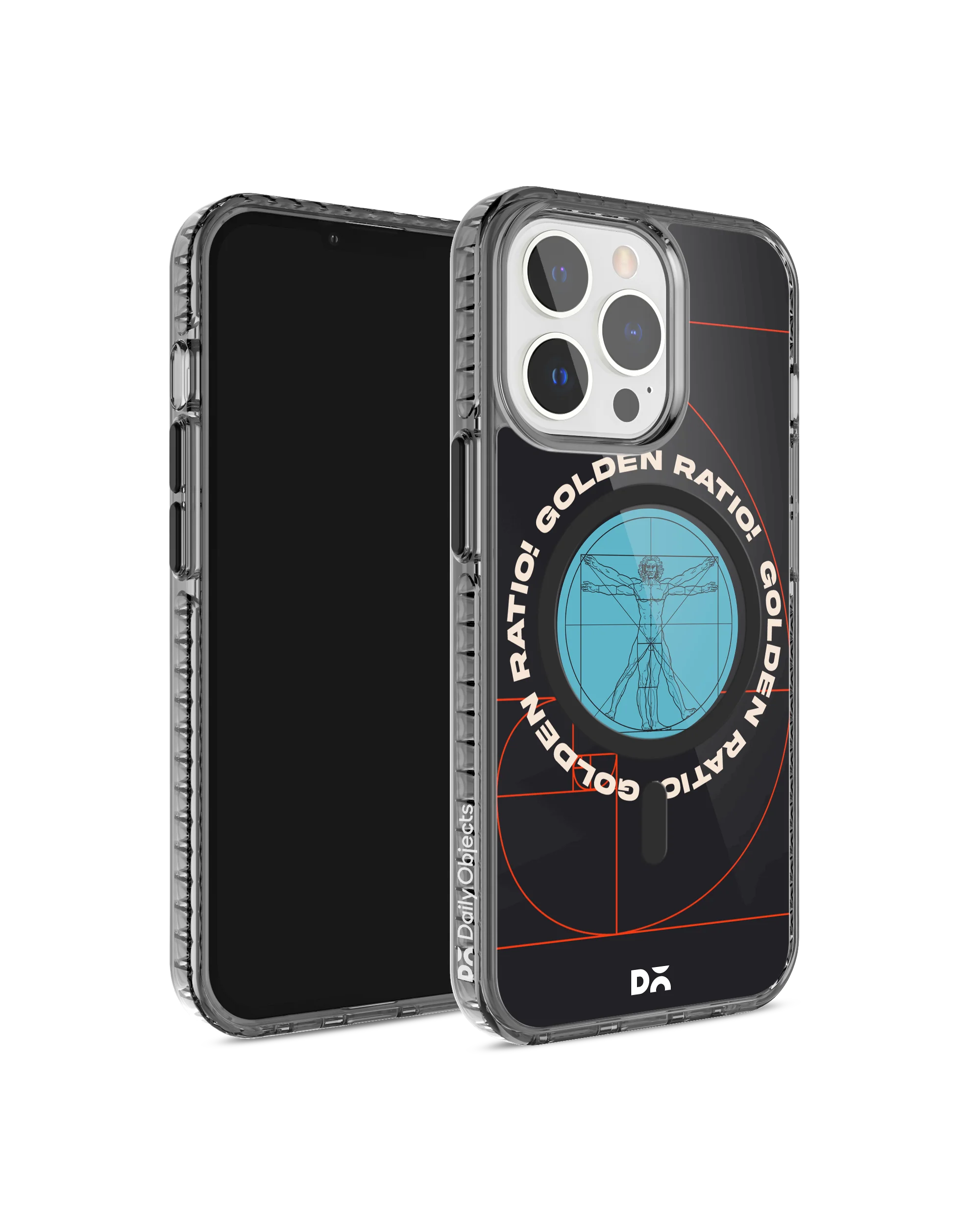 Golden Ratio Stride 2.0 Clear MagSafe Phone Case Cover For iPhone 15 Pro Max - Image 3
