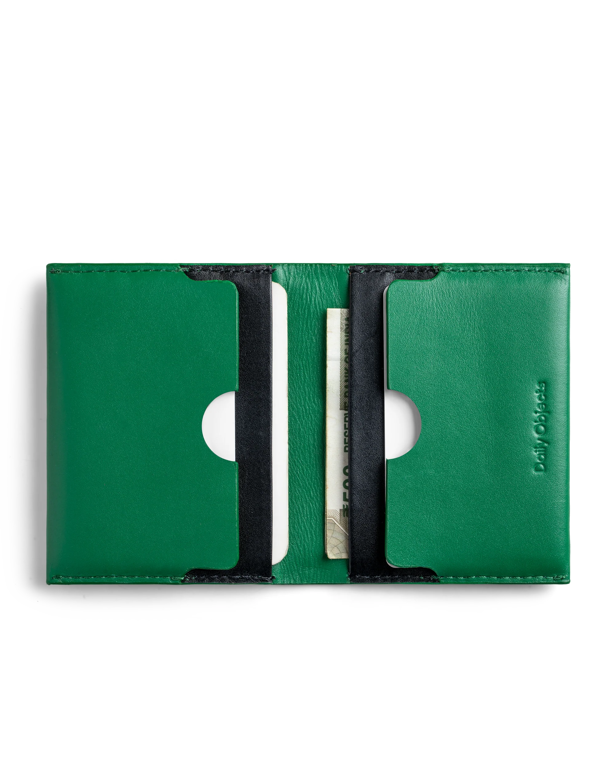 Green Even Bi-Fold Card Wallet - Image 3