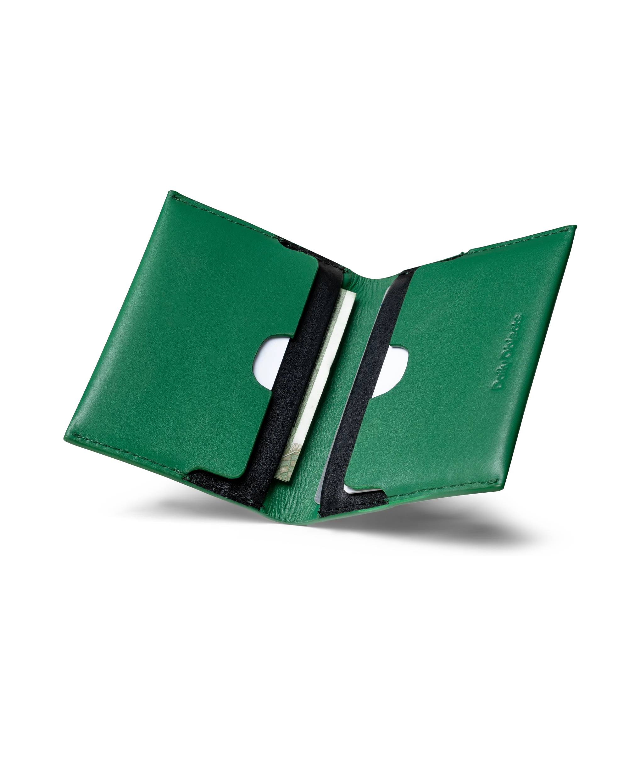 Green Even Bi-Fold Card Wallet - Image 6