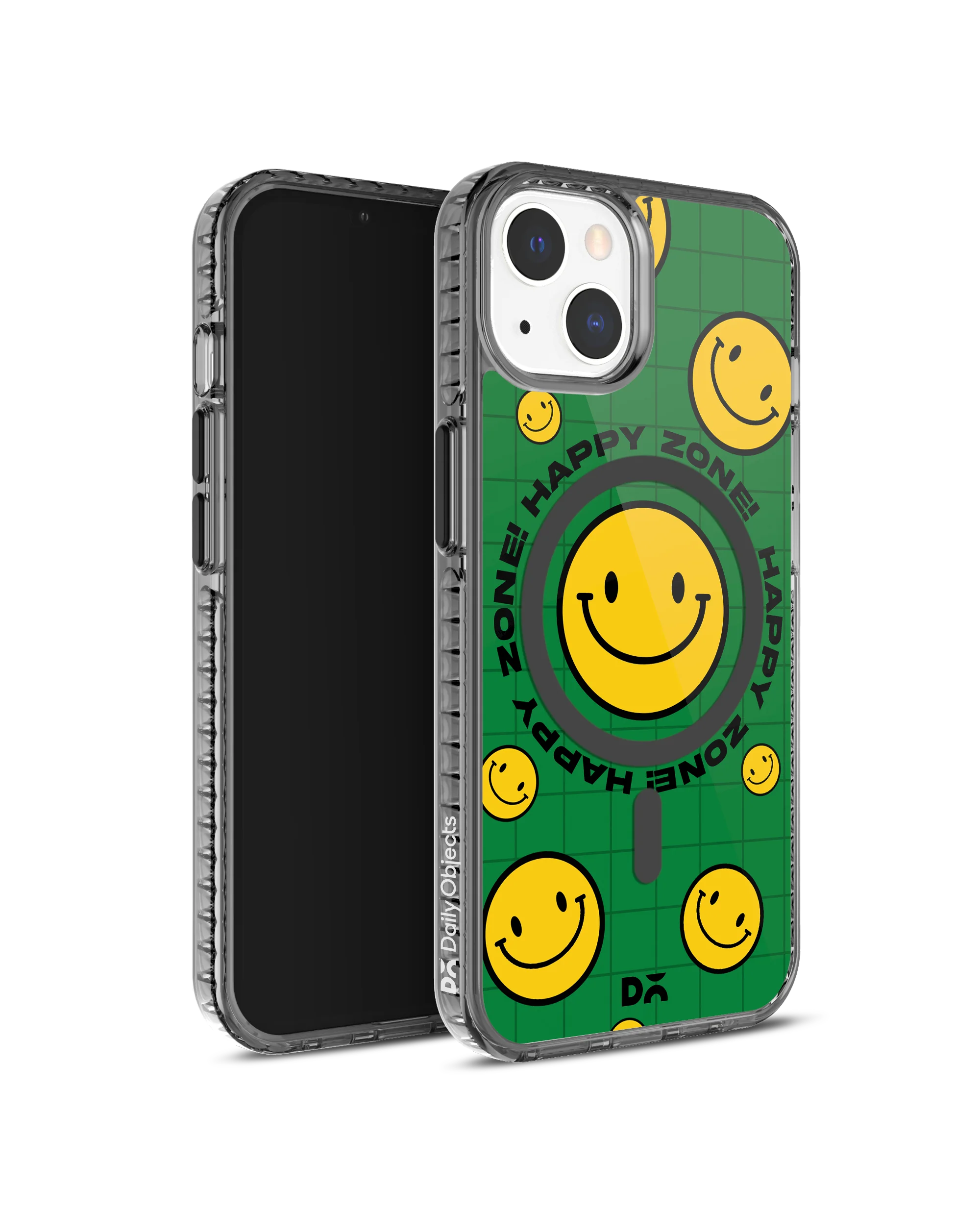 Green Happy Zone Stride 2.0 Clear MagSafe Phone Case Cover For iPhone 13 - Image 3