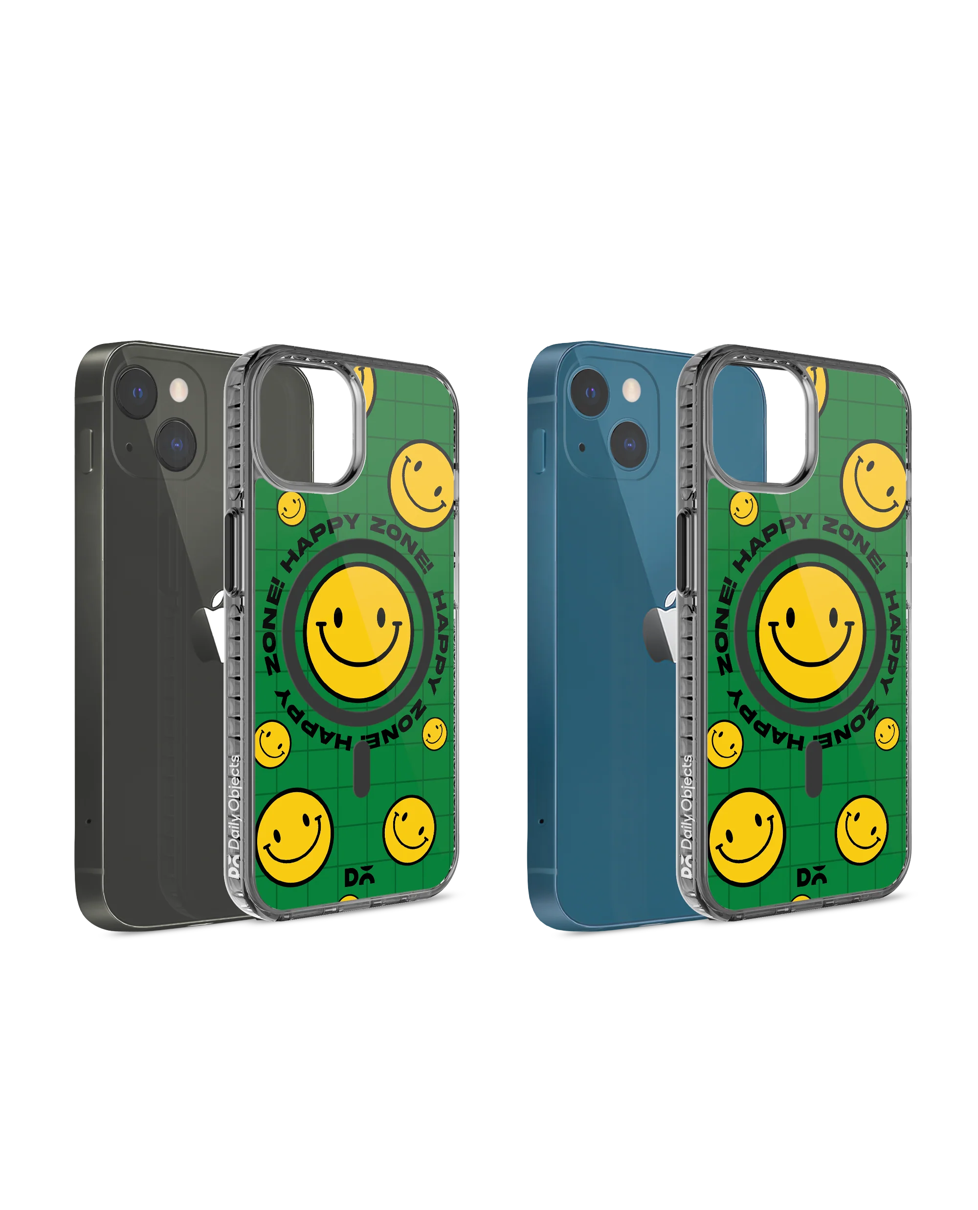 Green Happy Zone Stride 2.0 Clear MagSafe Phone Case Cover For iPhone 15 - Image 10