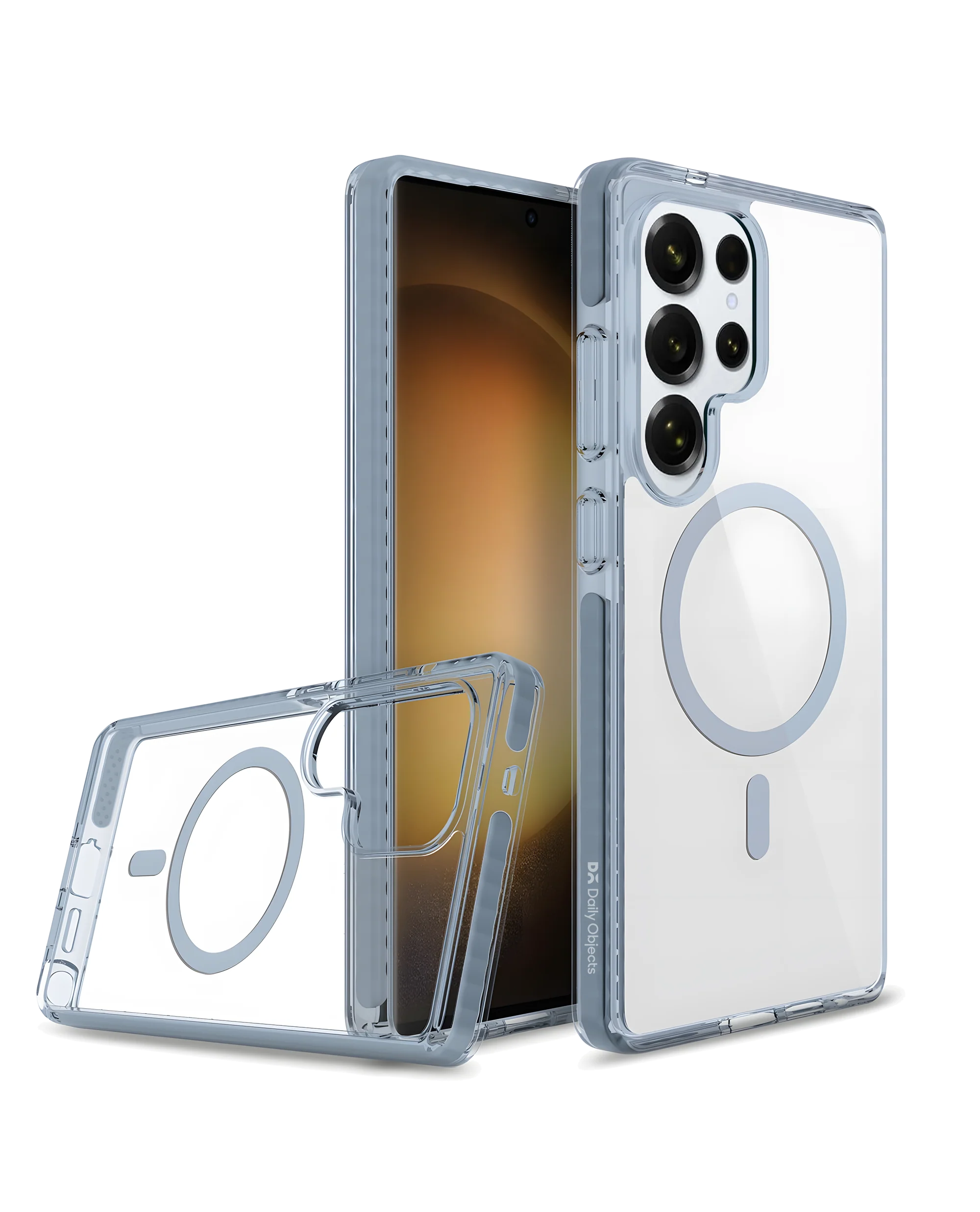 Grey Stride MagSafe Phone Case Cover For Samsung Galaxy S25 Ultra - Image 3