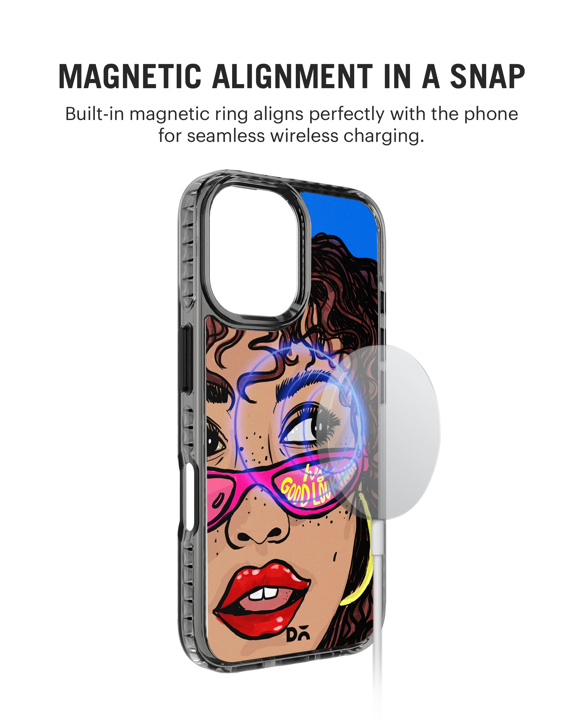 Hey Good Looking Stride 2.0 MagSafe Case Cover For iPhone 16 Plus - Image 3