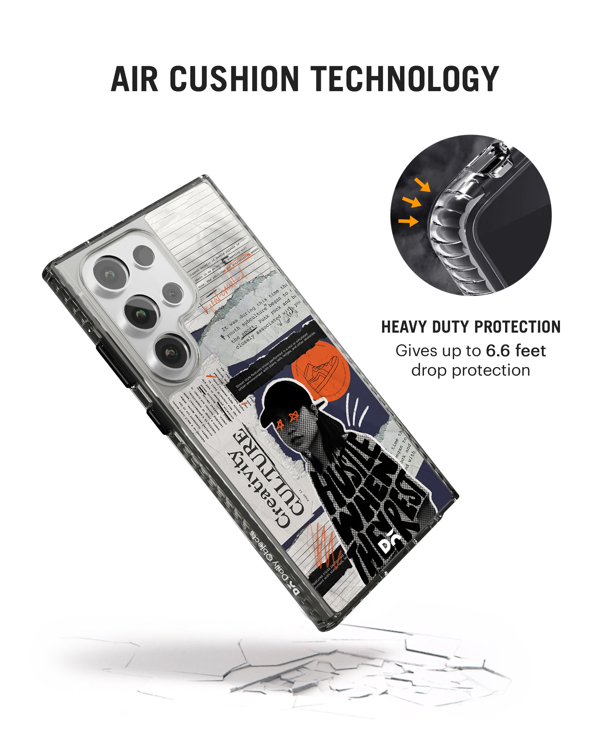 Hustle When They Rest Stride 2.0 Case Cover For Samsung Galaxy S24 Ultra - Image 2