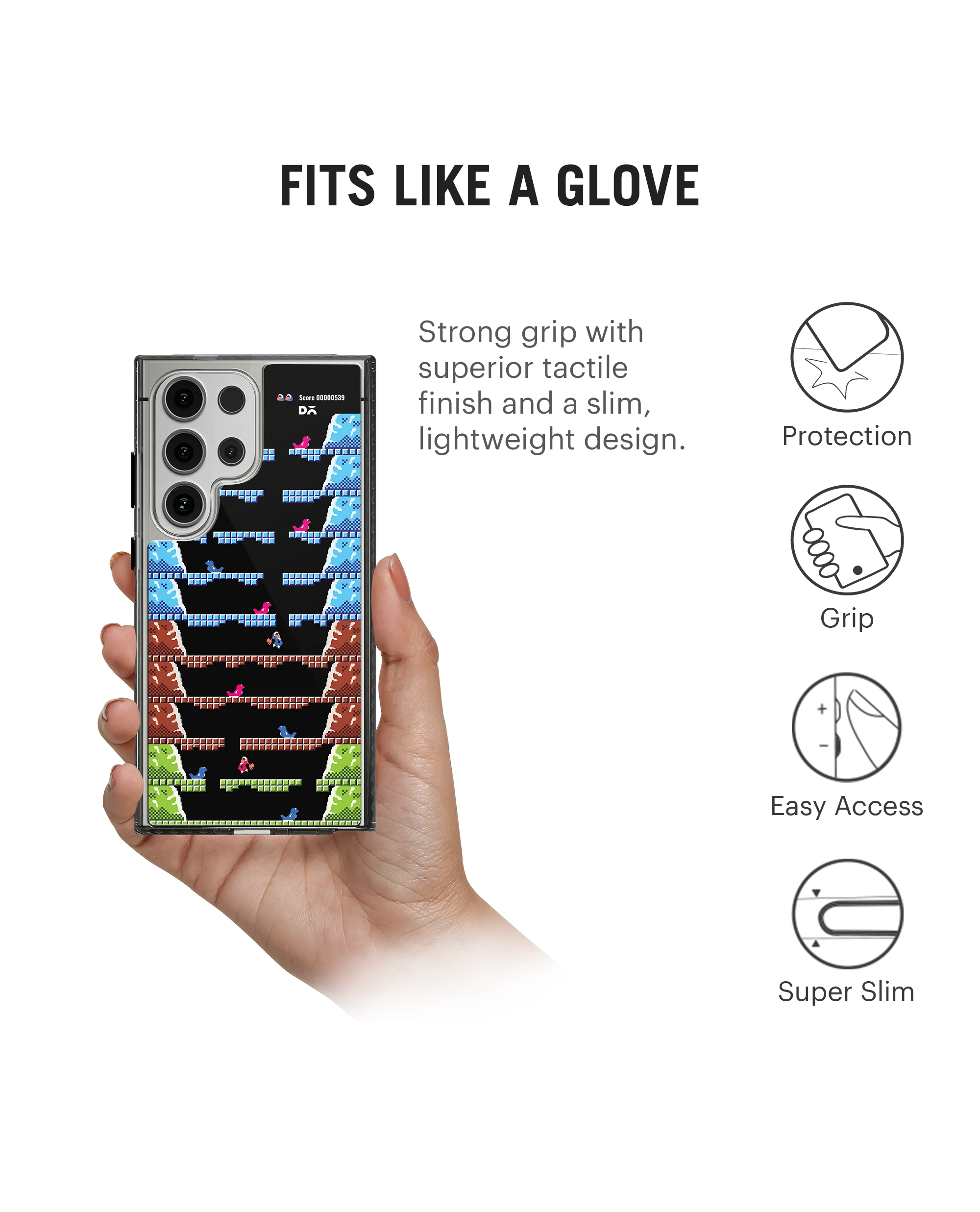 Ice Klimb Stride 2.0 Case Cover For Samsung Galaxy S24 Ultra - Image 5