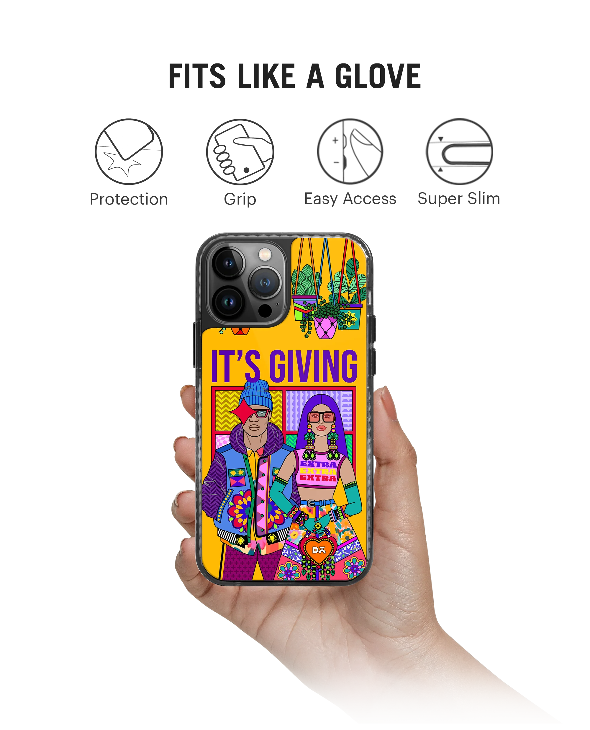 It's Giving Stride 2.0 Case Cover For iPhone 14 Pro - Image 2