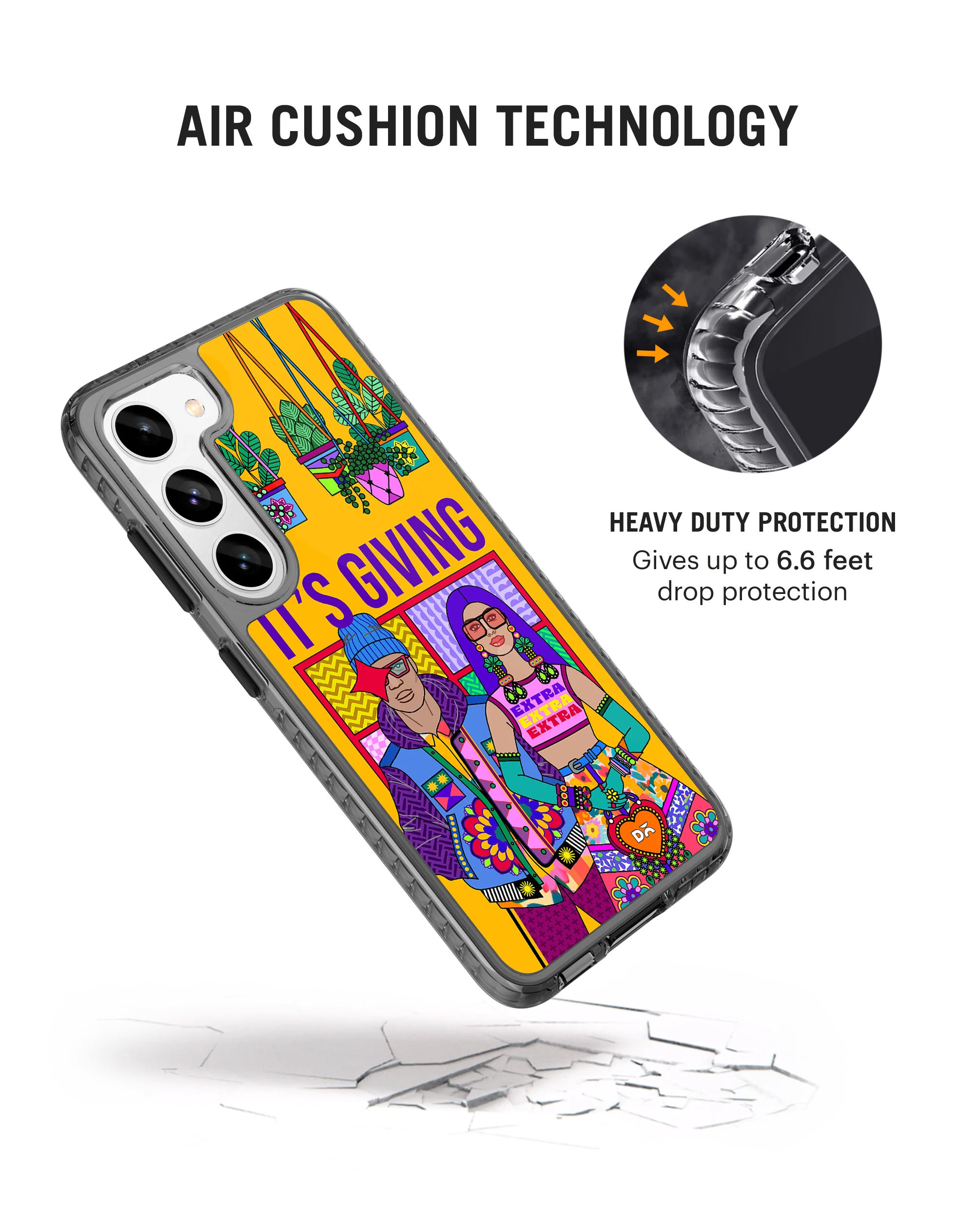 It’s Giving Stride 2.0 Case Cover For Samsung Galaxy S23 Plus - Image 2