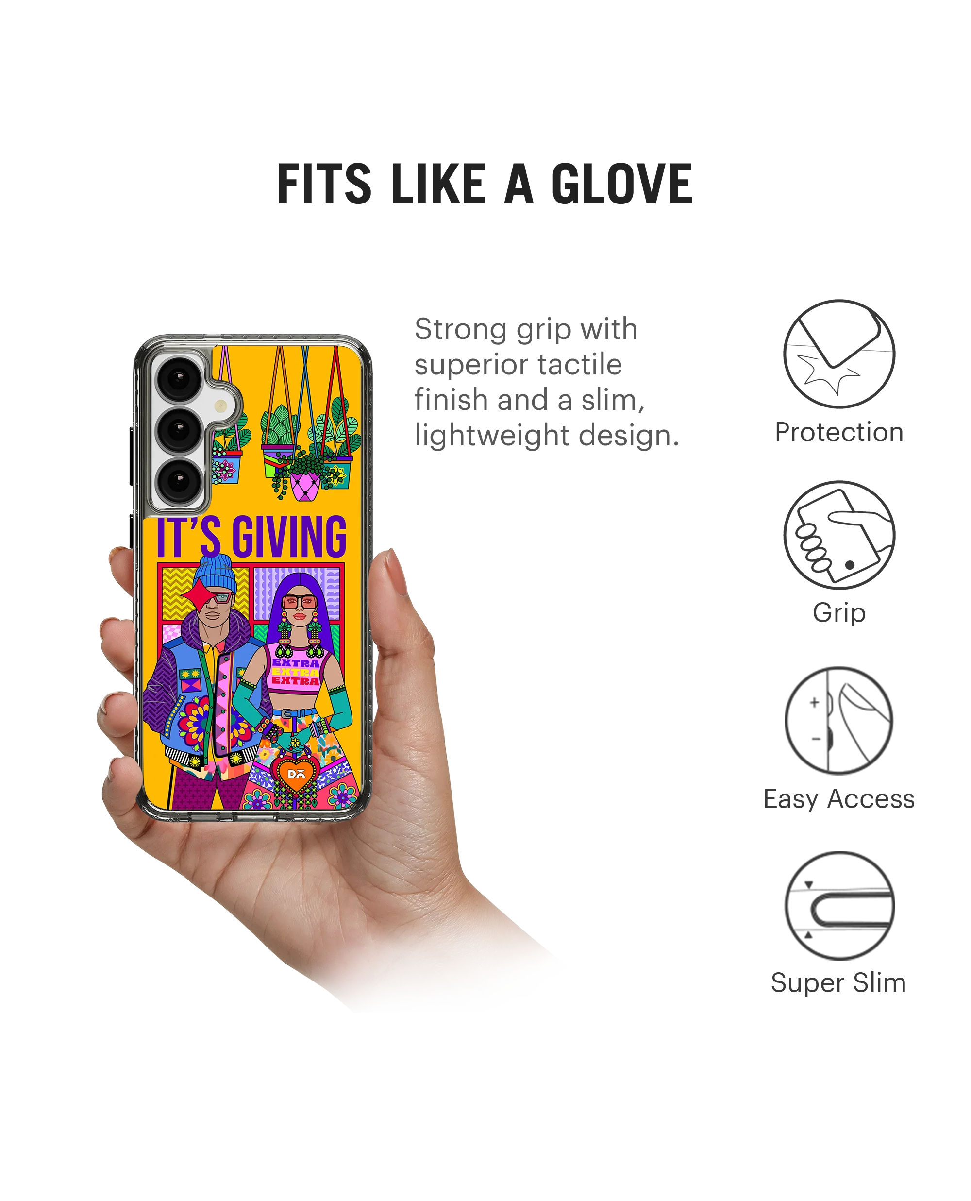 It’s Giving Stride 2.0 Case Cover For Samsung Galaxy S24 Plus - Image 5