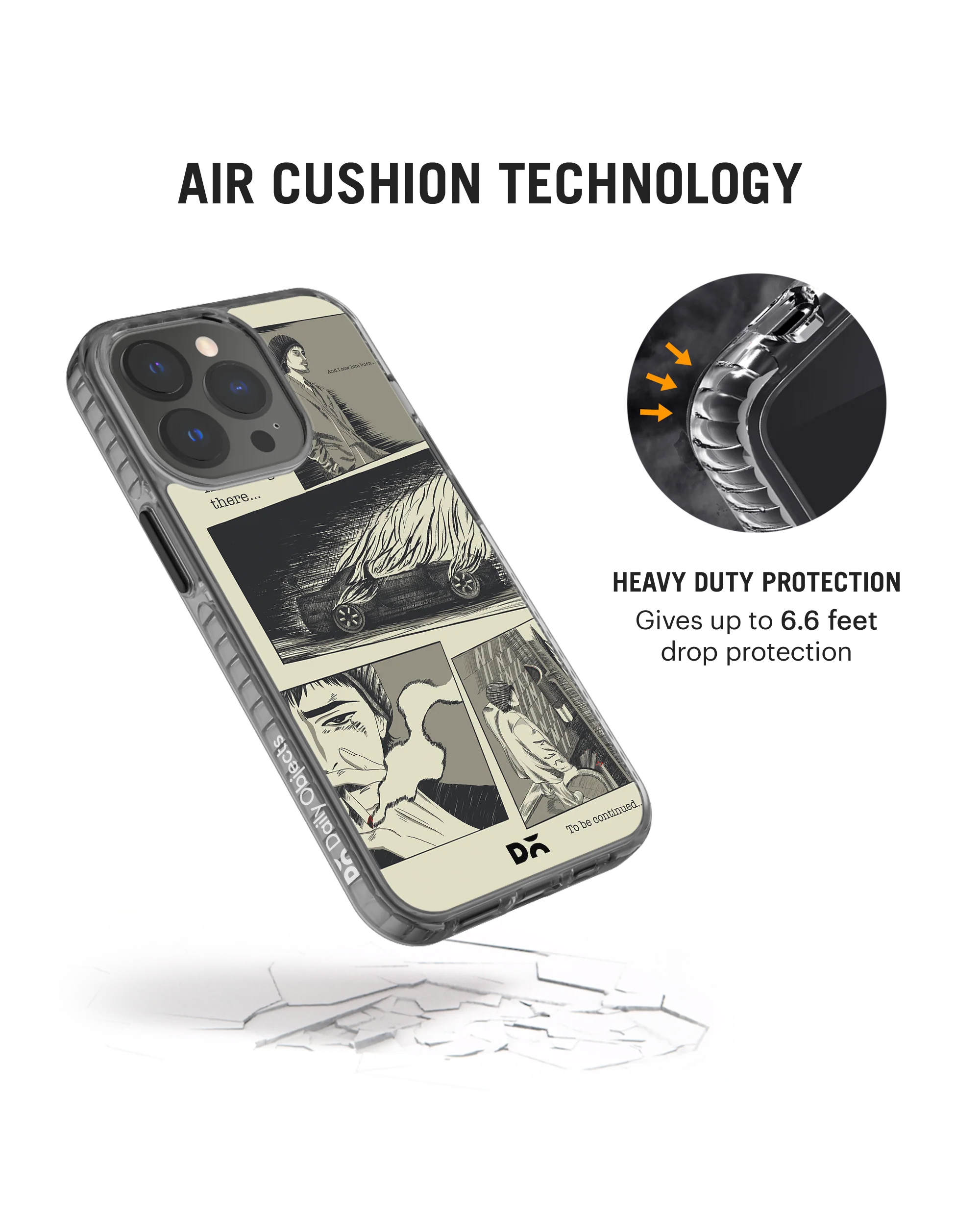 K3 Hollow Victory Stride 2.0 Phone Case Cover For iPhone 15 Pro Max - Image 5