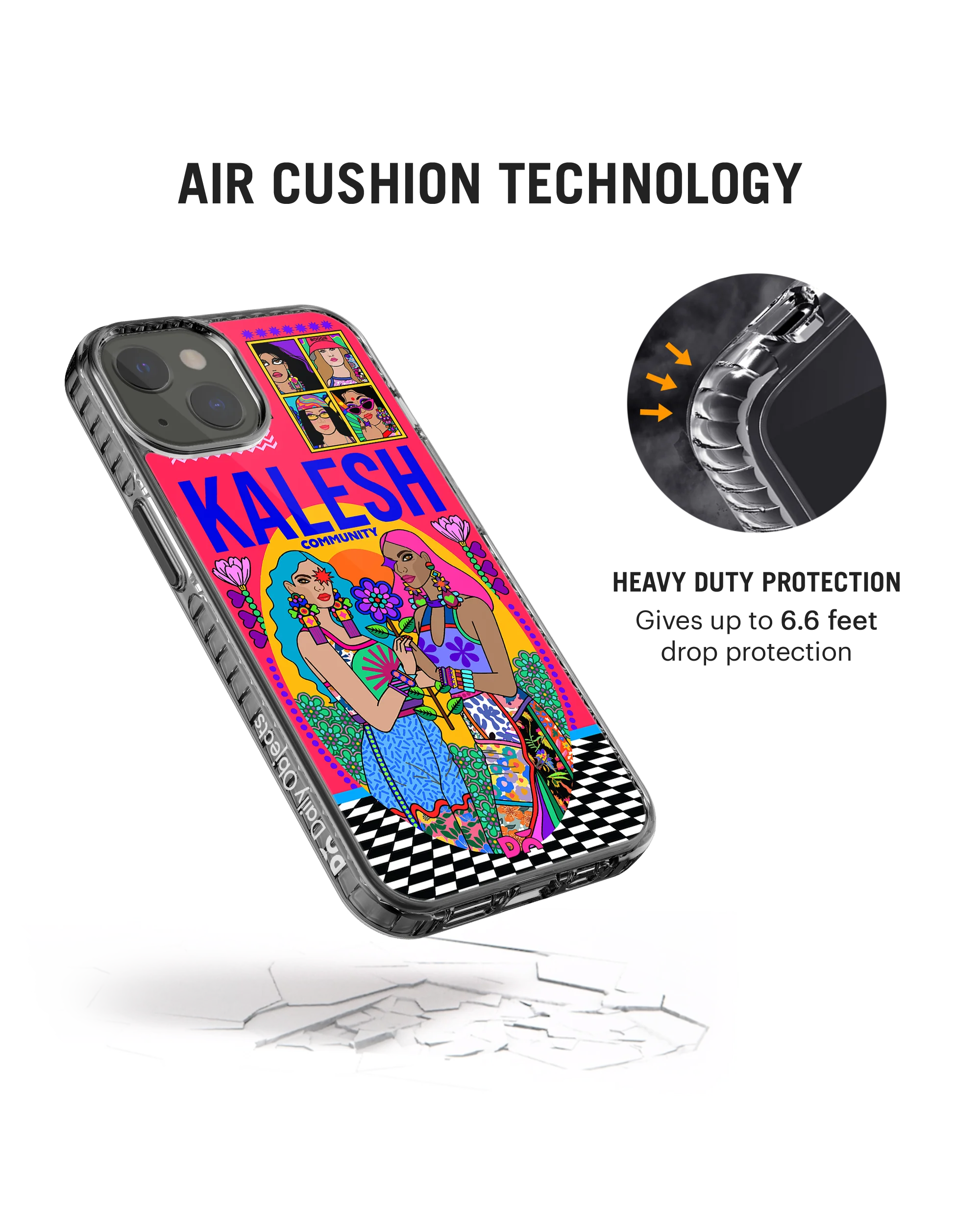 Kalesh Community Stride 2.0 Case Cover For iPhone 15 - Image 6