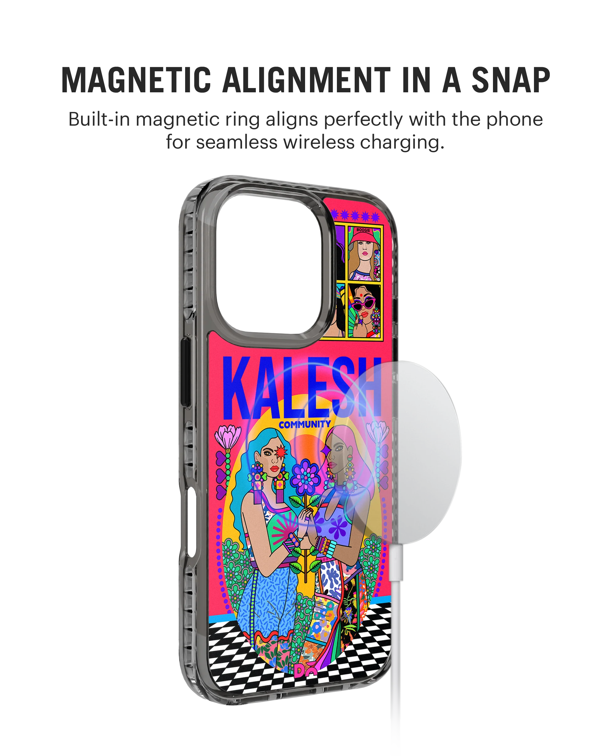 Kalesh Community Stride 2.0 MagSafe Case Cover For iPhone 16 Pro Max - Image 3
