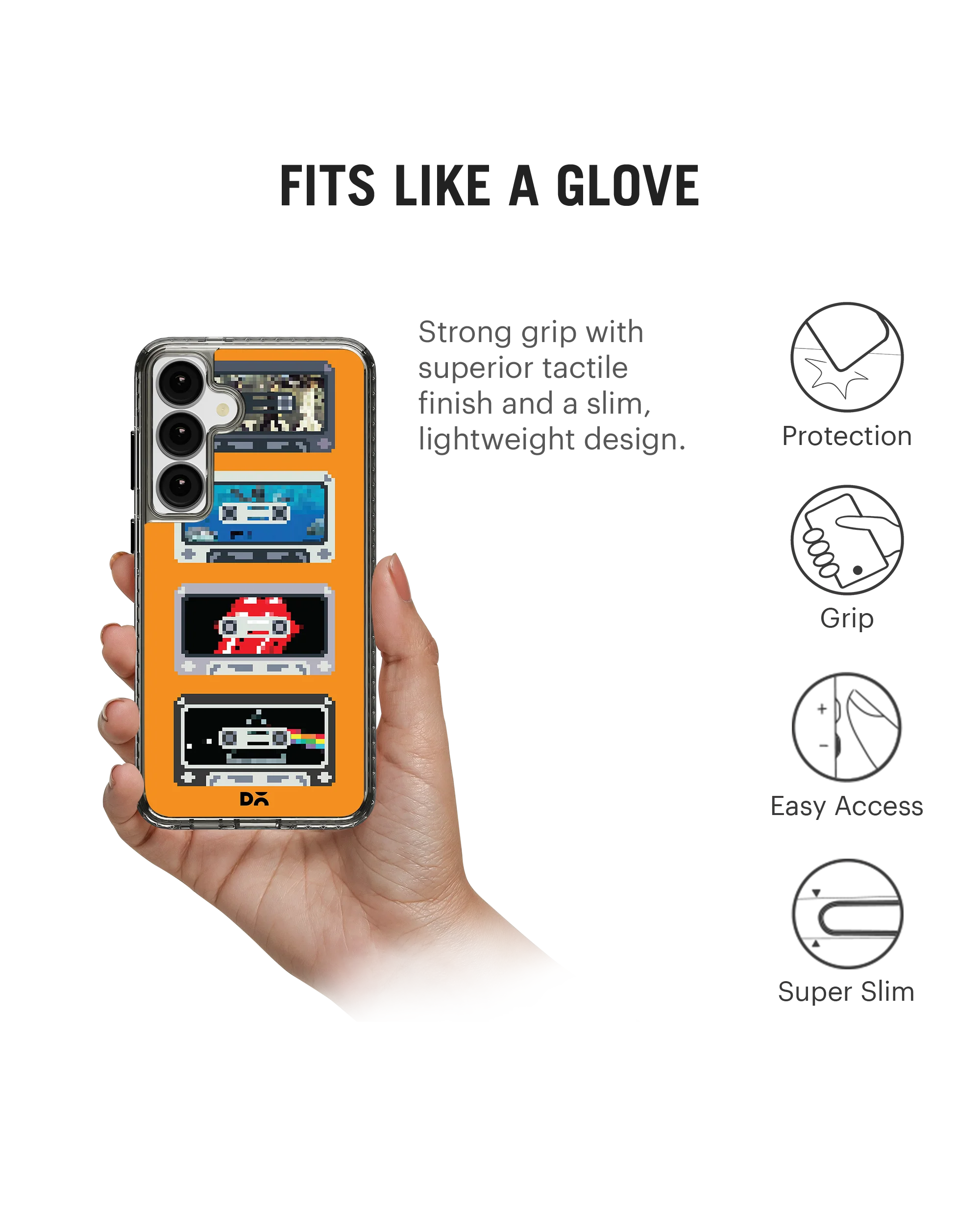 Kidcassette Stride 2.0 Case Cover For Samsung Galaxy S24 Plus - Image 5